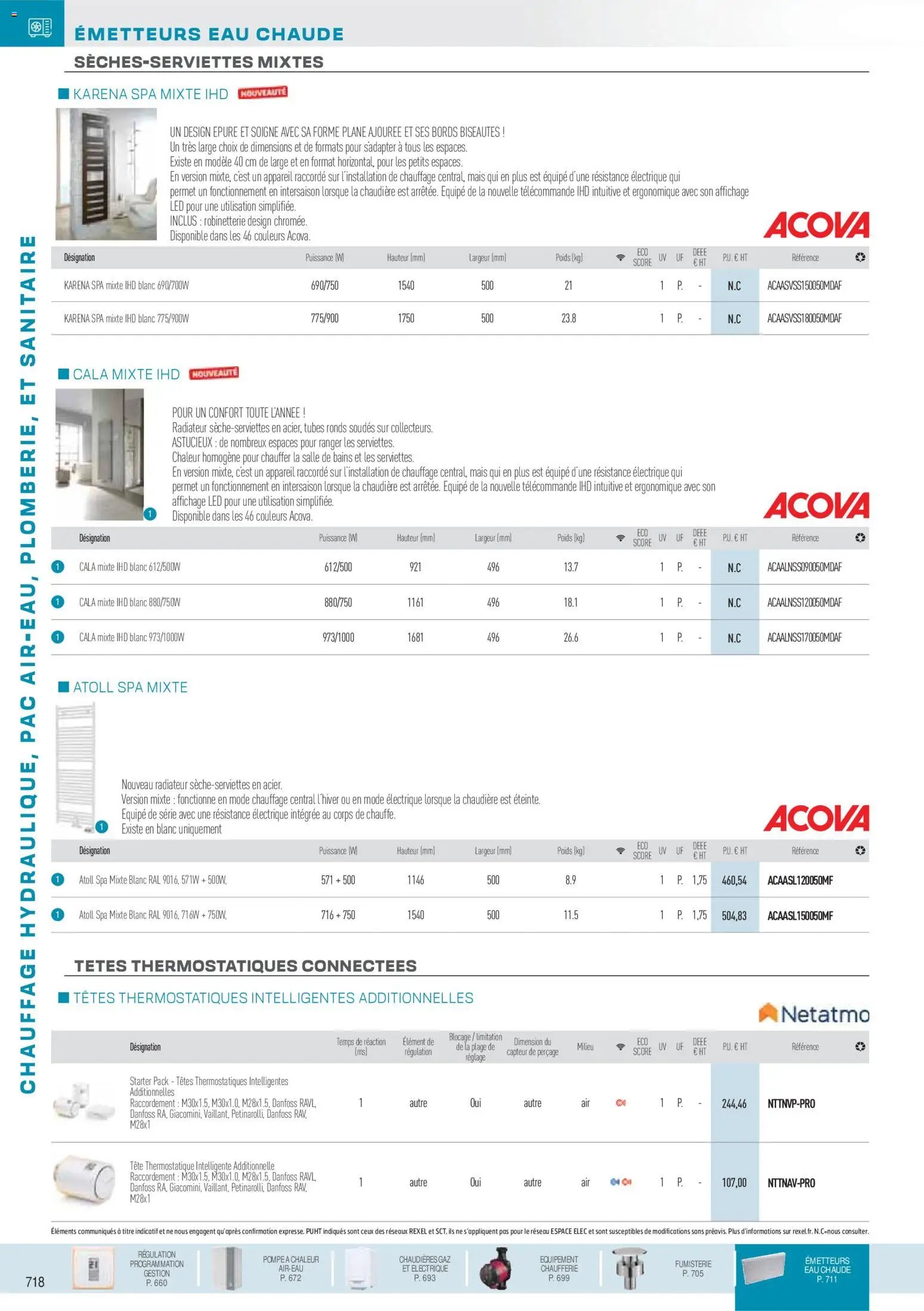 Rexel catalogue à partir du 01/12/2025 Chauffage Hydraulique, PAC Air-Eau, Plomberie et Sanitaire
