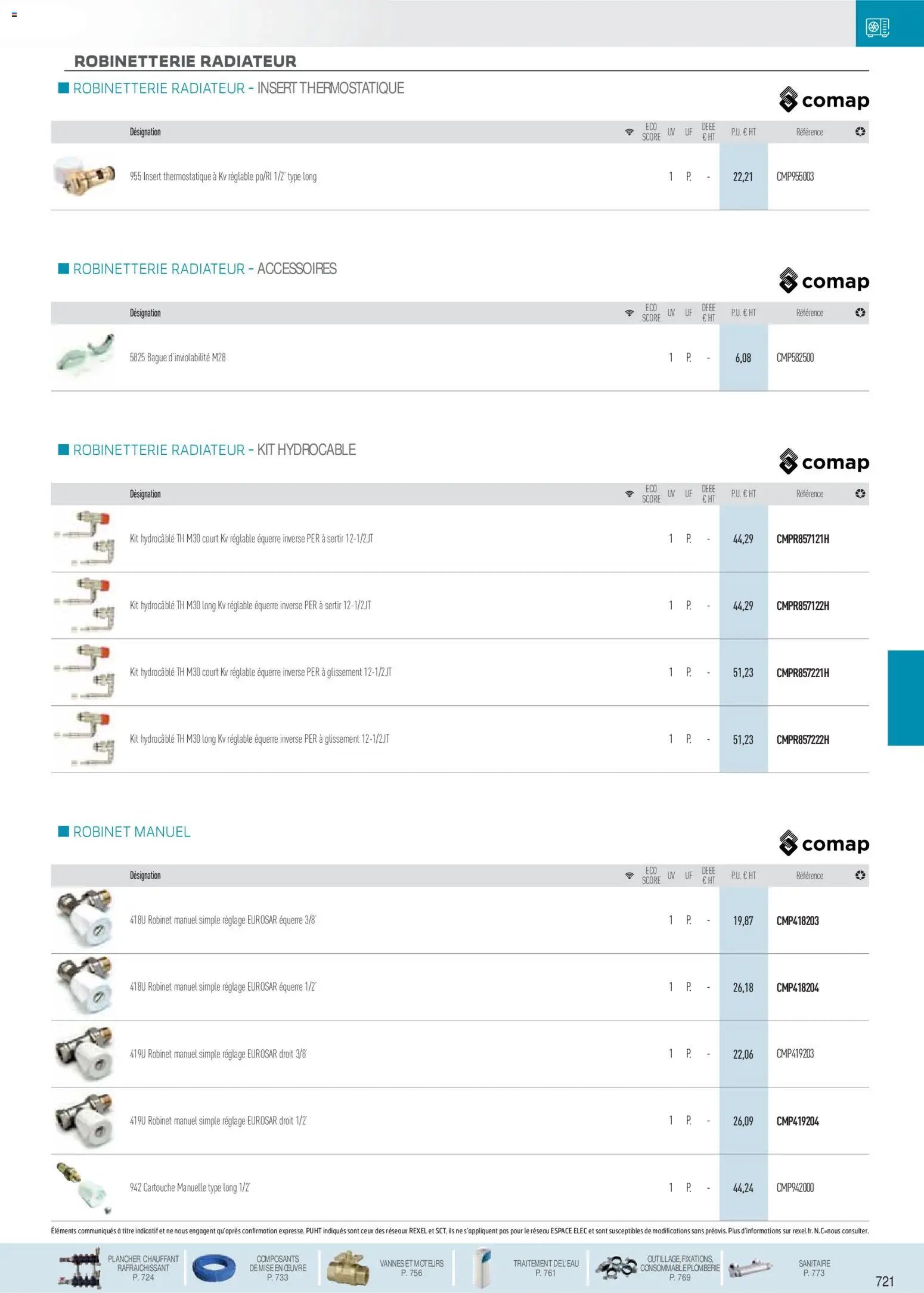 Rexel catalogue à partir du 01/12/2025 Chauffage Hydraulique, PAC Air-Eau, Plomberie et Sanitaire
