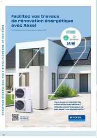 Rexel catalogue à partir du 01/12/2025 Chauffage Hydraulique, PAC Air-Eau, Plomberie et Sanitaire