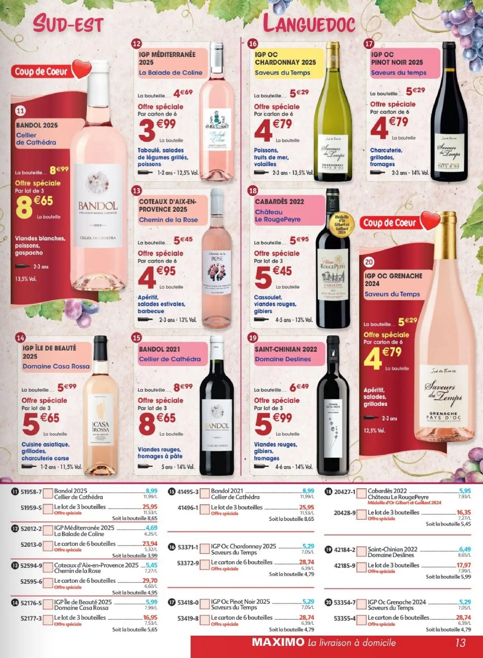 Maximo catalogue à partir du 24/08/2026 Maximo catalogue epicerie