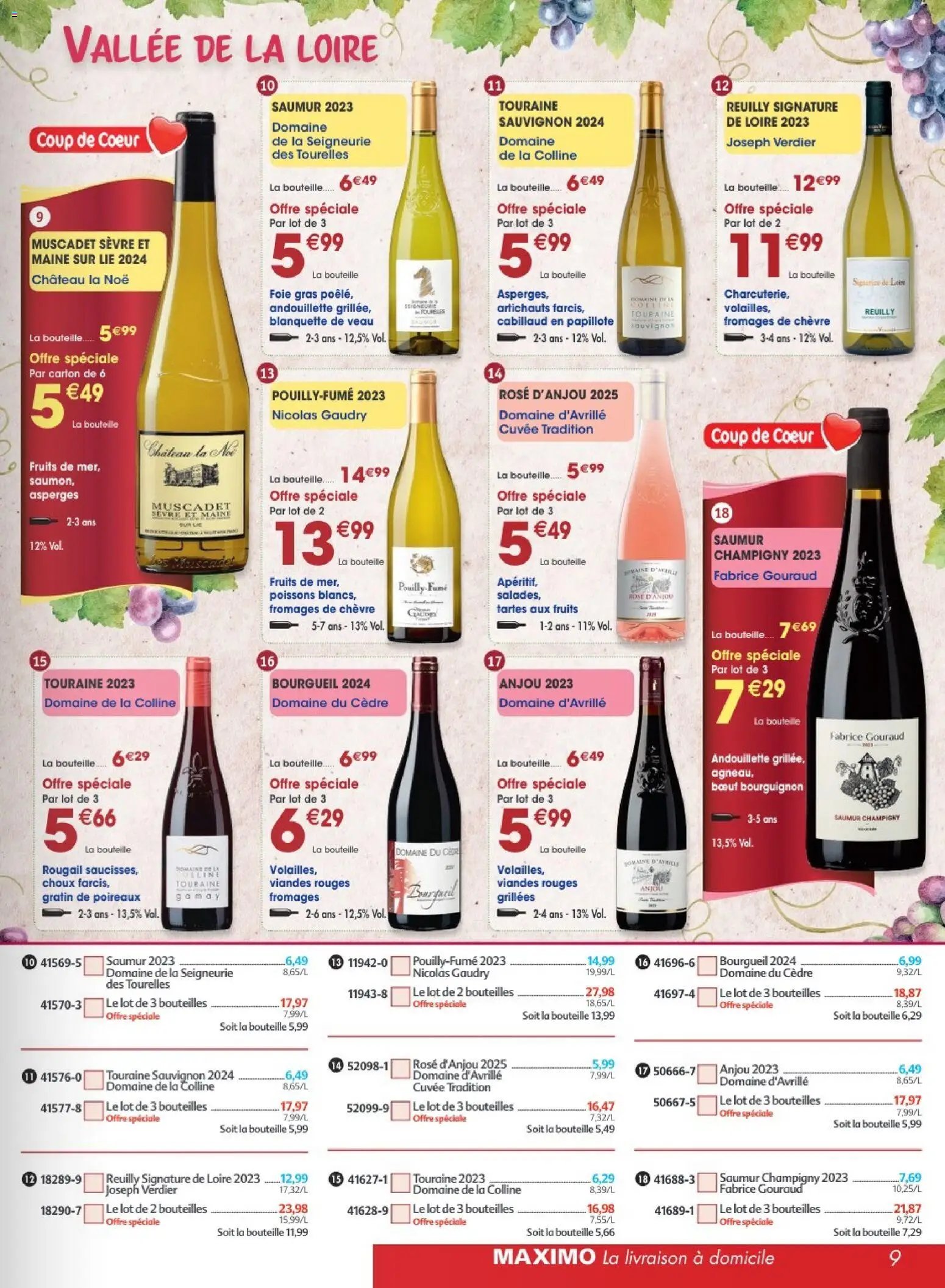 Maximo catalogue à partir du 24/08/2026 Maximo catalogue epicerie