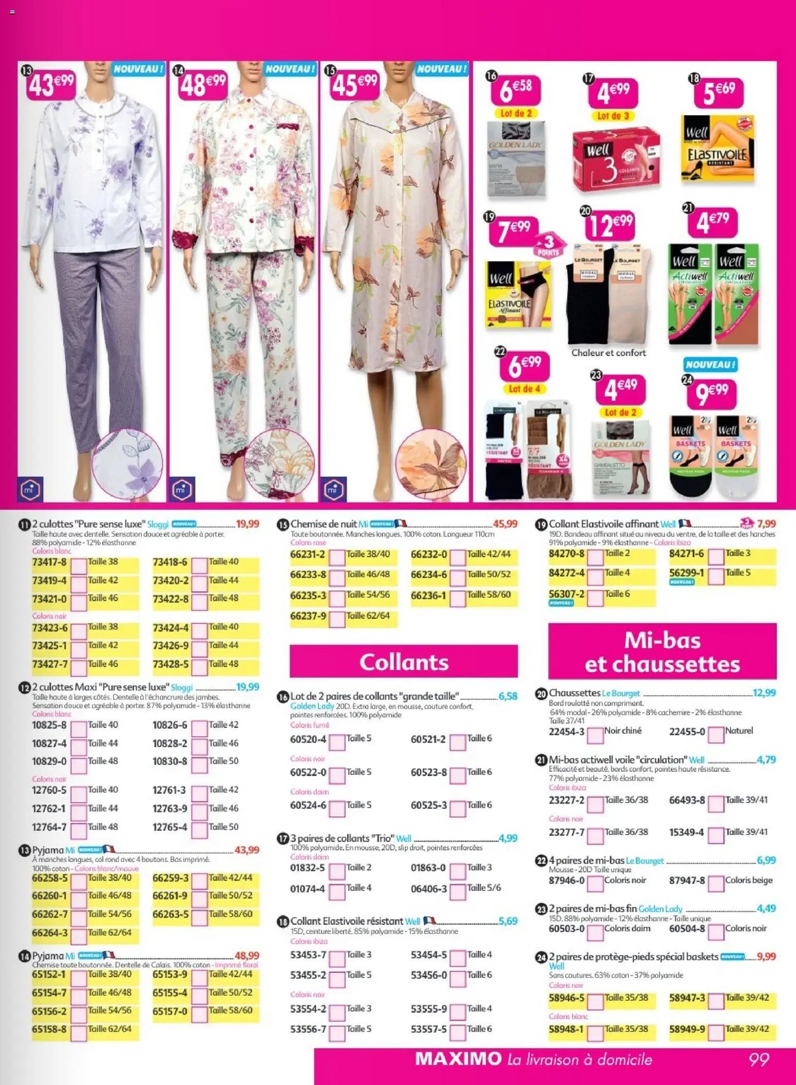Maximo catalogue à partir du 24/08/2026 Maximo catalogue epicerie
