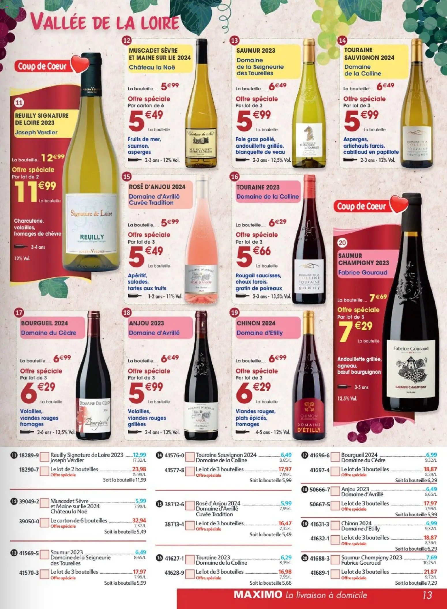 Maximo catalogue à partir du 02/03/2026 Maximo catalogue epicerie (2026-03-02 - 2026-03-29)