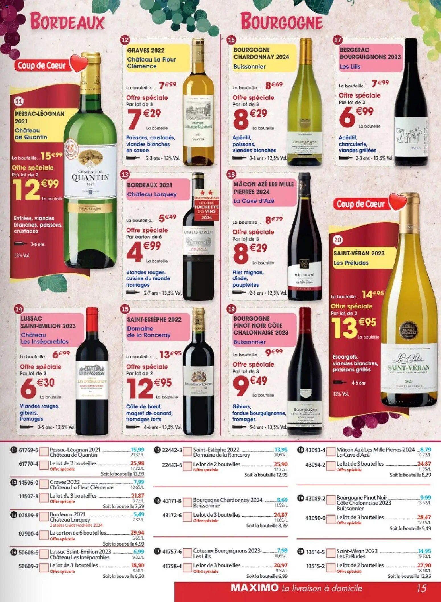 Maximo catalogue à partir du 02/03/2026 Maximo catalogue epicerie (2026-03-02 - 2026-03-29)