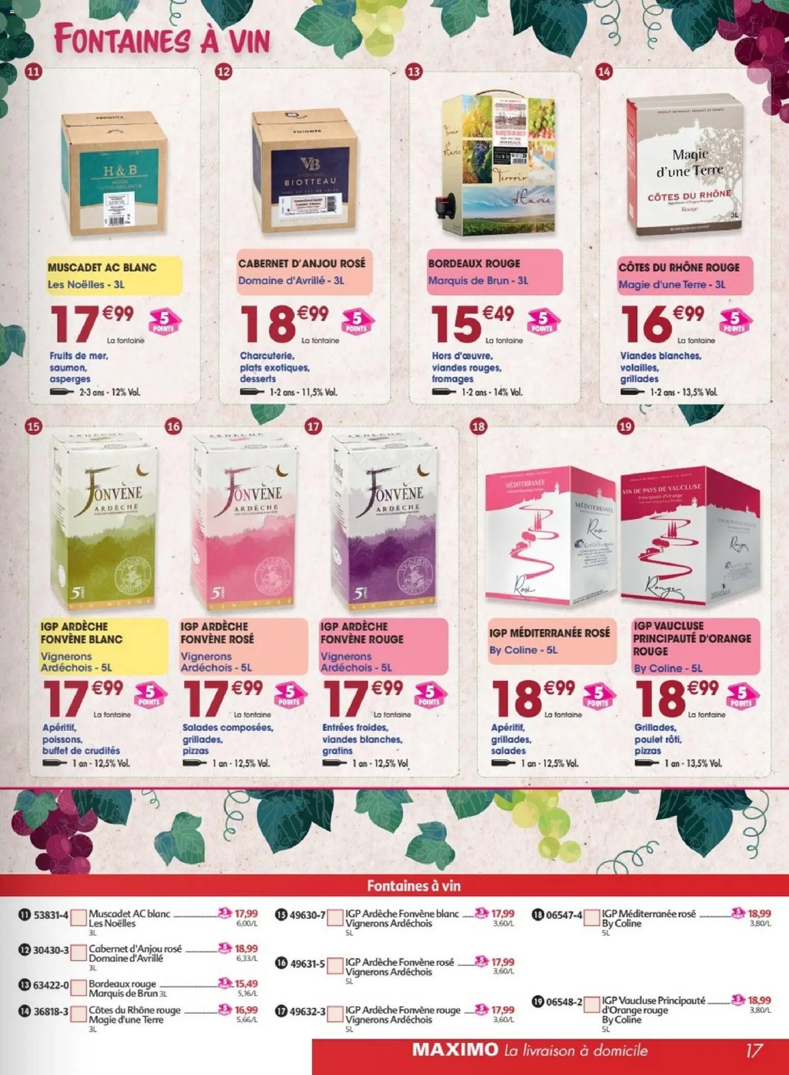 Maximo catalogue à partir du 02/03/2026 Maximo catalogue epicerie (2026-03-02 - 2026-03-29)