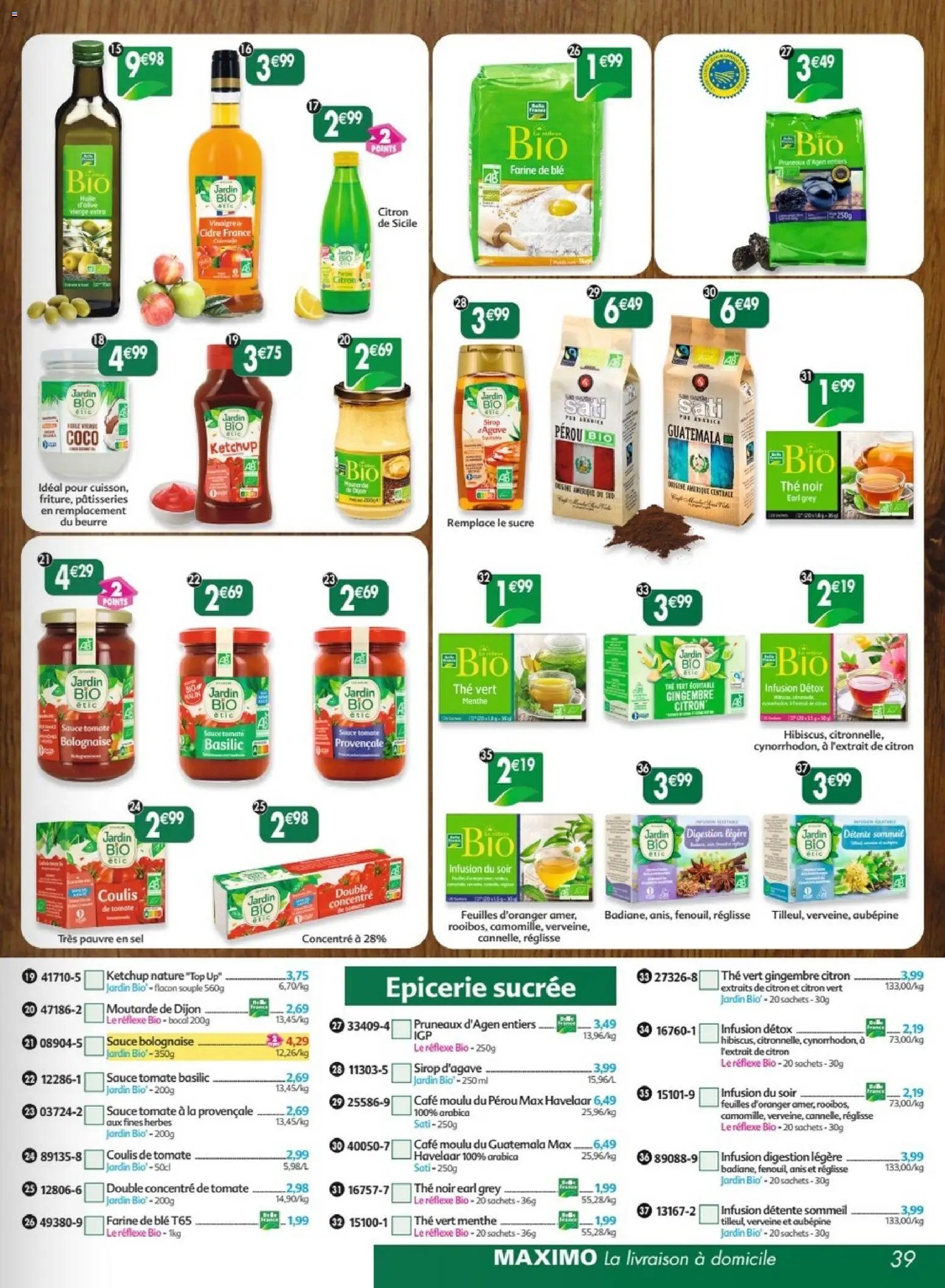 Maximo catalogue à partir du 02/03/2026 Maximo catalogue epicerie (2026-03-02 - 2026-03-29)