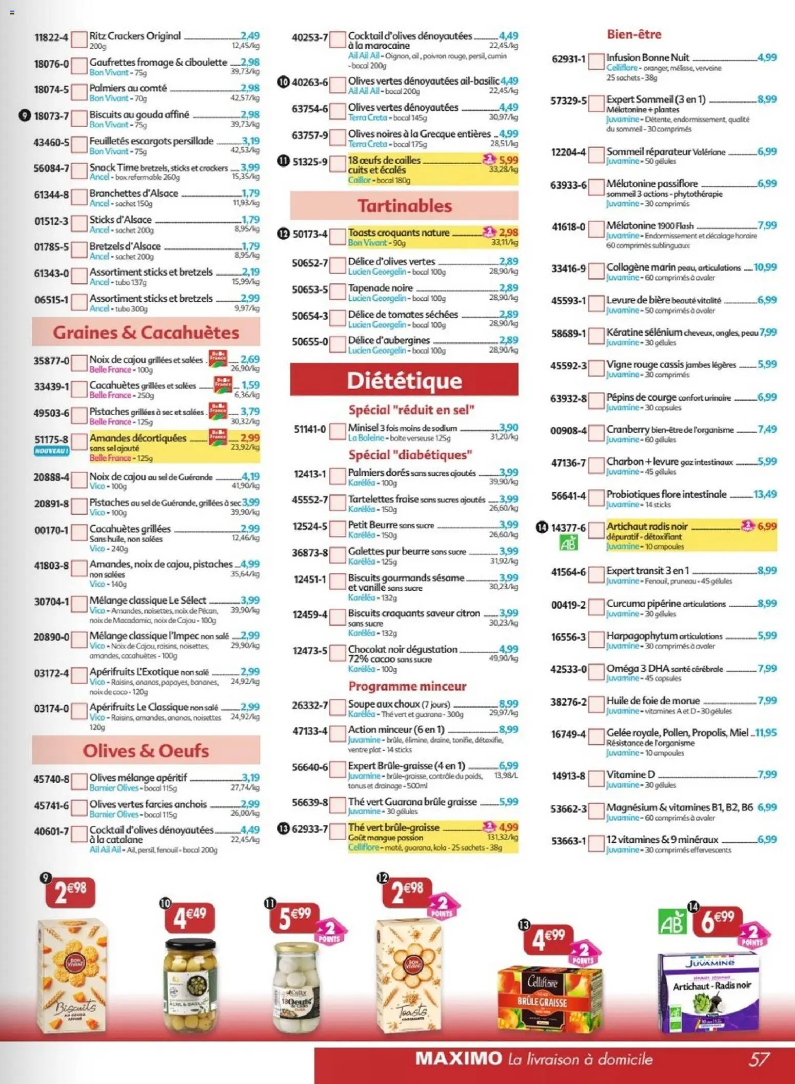 Maximo catalogue à partir du 02/03/2026 Maximo catalogue epicerie (2026-03-02 - 2026-03-29)