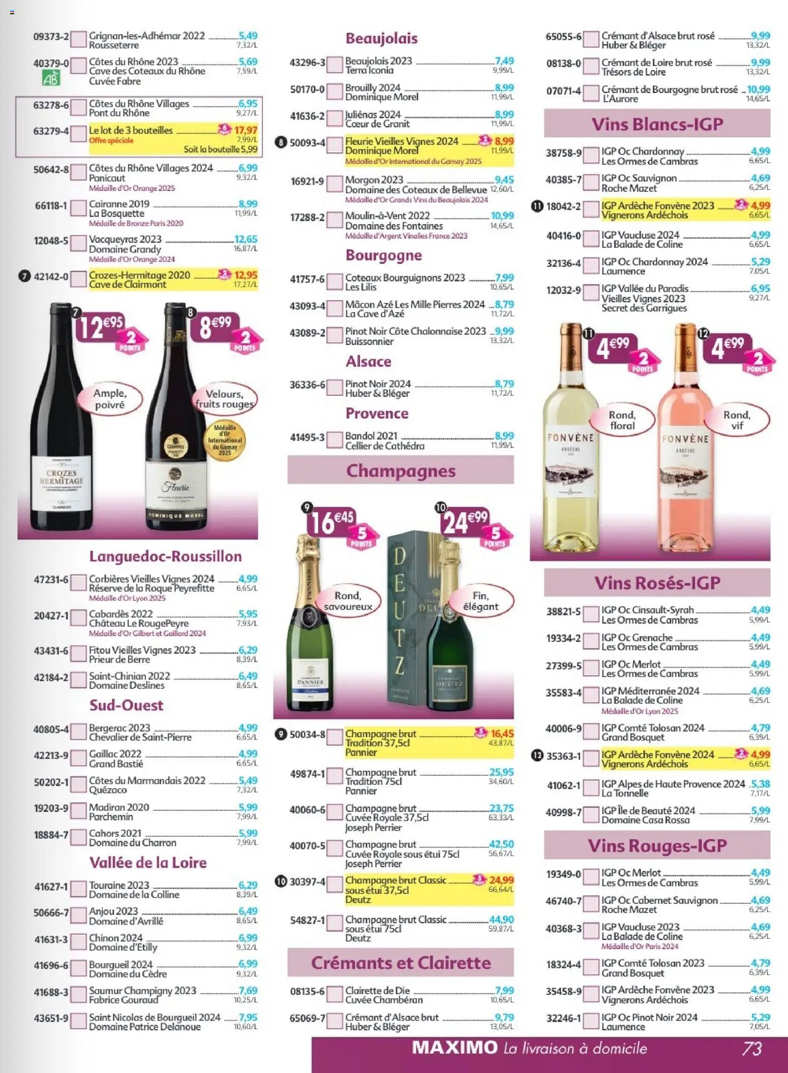 Maximo catalogue à partir du 02/03/2026 Maximo catalogue epicerie (2026-03-02 - 2026-03-29)