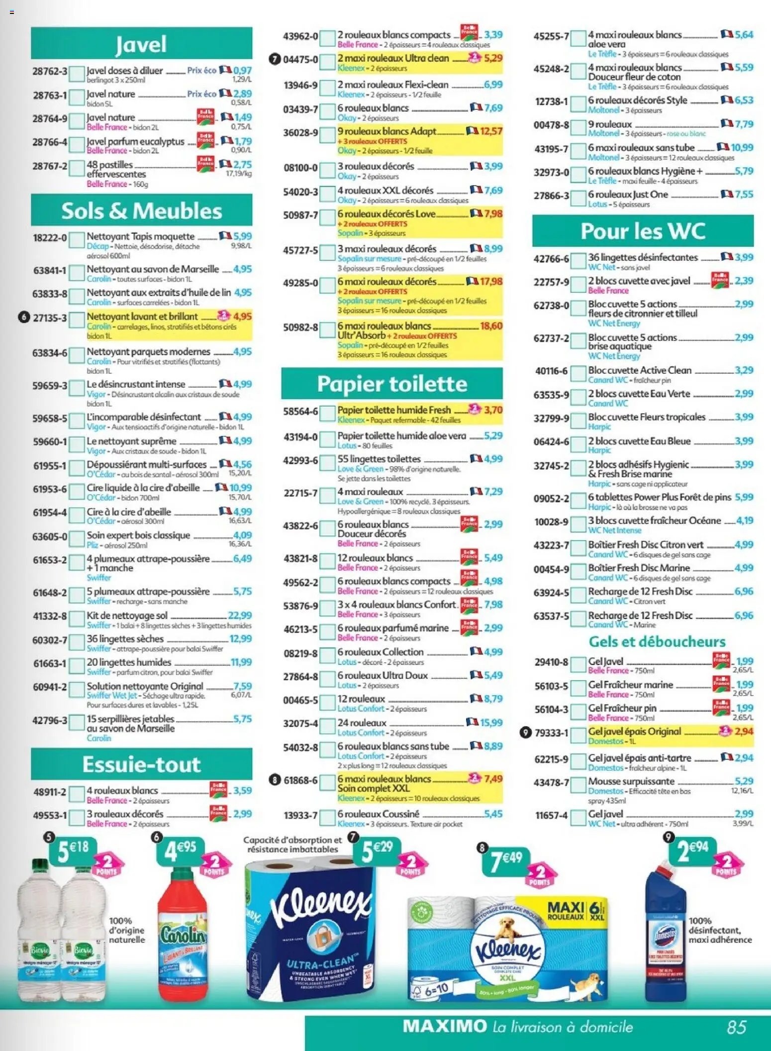 Maximo catalogue à partir du 02/03/2026 Maximo catalogue epicerie (2026-03-02 - 2026-03-29)