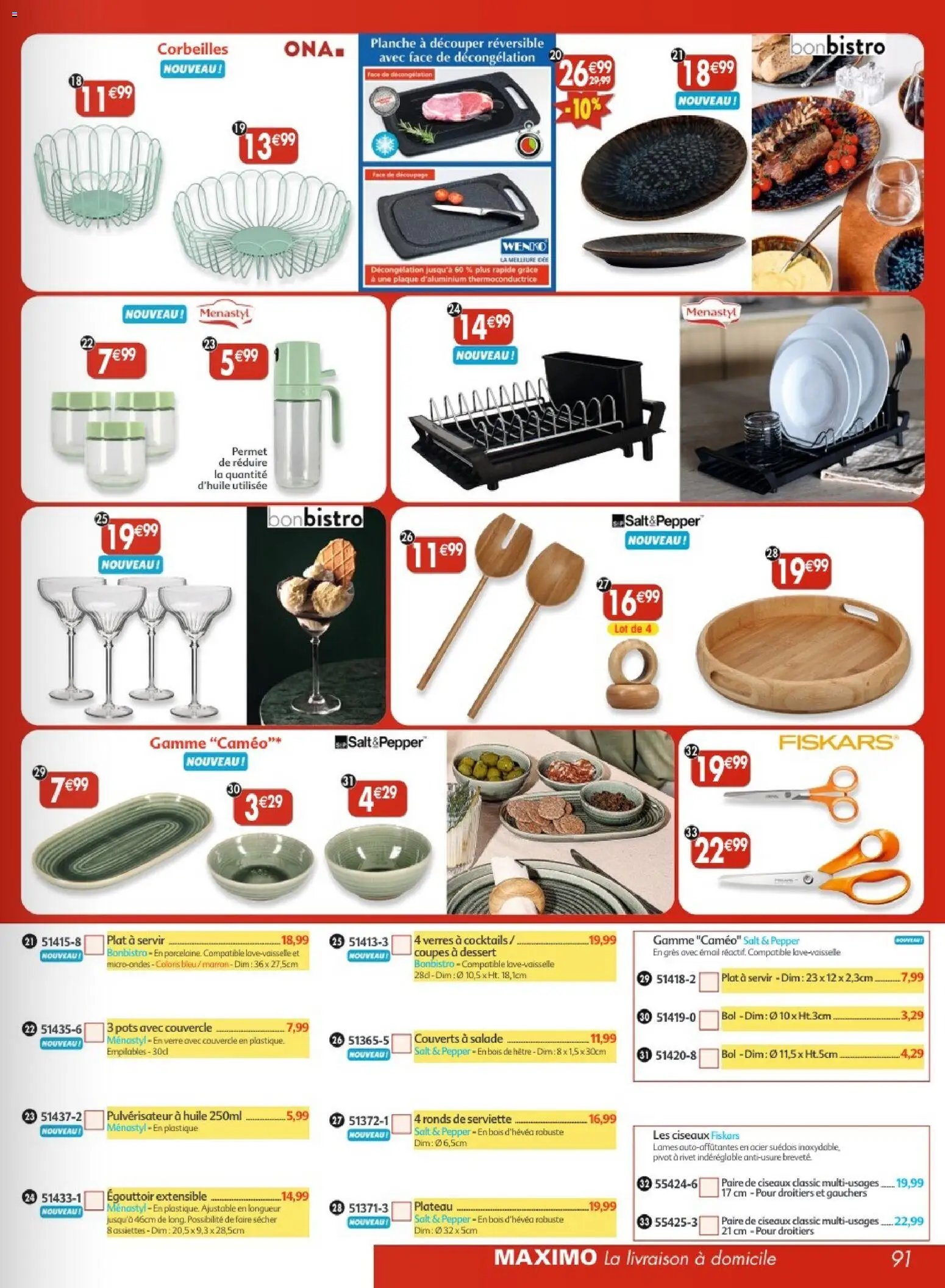 Maximo catalogue à partir du 02/03/2026 Maximo catalogue epicerie (2026-03-02 - 2026-03-29)