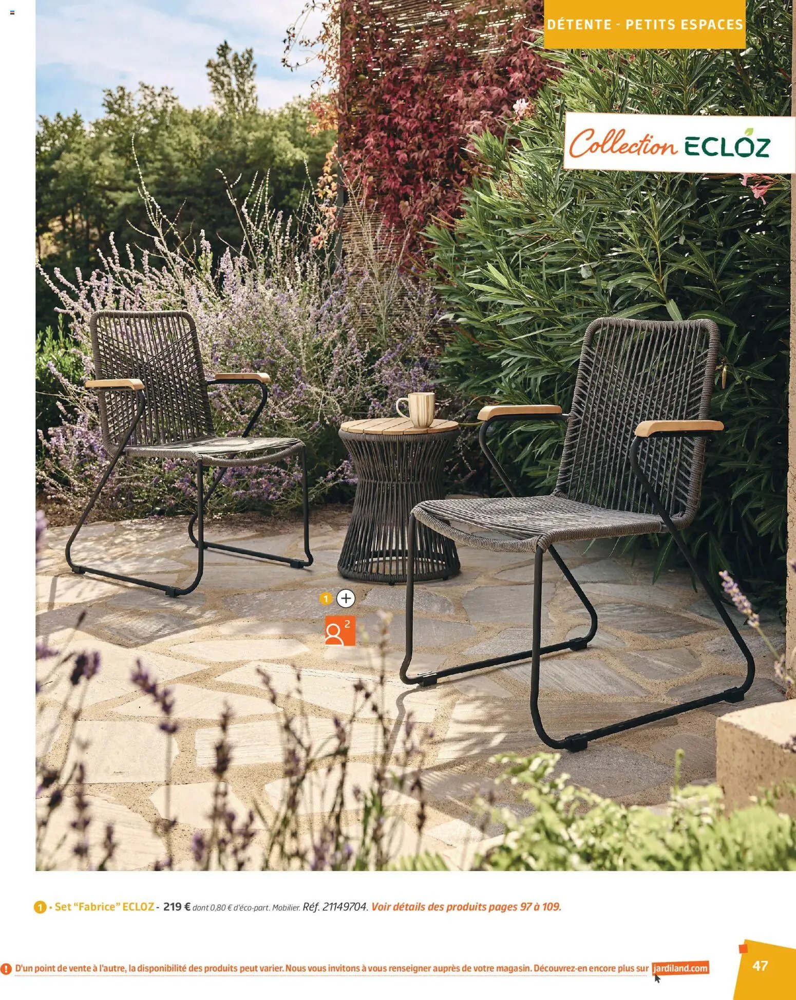 Jardiland catalogue à partir du 27/02/2026 Jardiland catalogue printemps - été