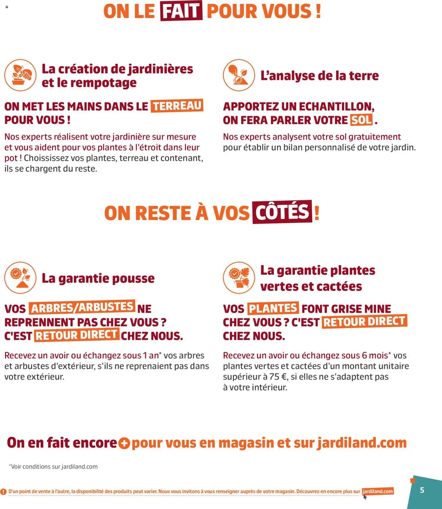 Jardiland catalogue à partir du 27/02/2026 Jardiland catalogue printemps - été