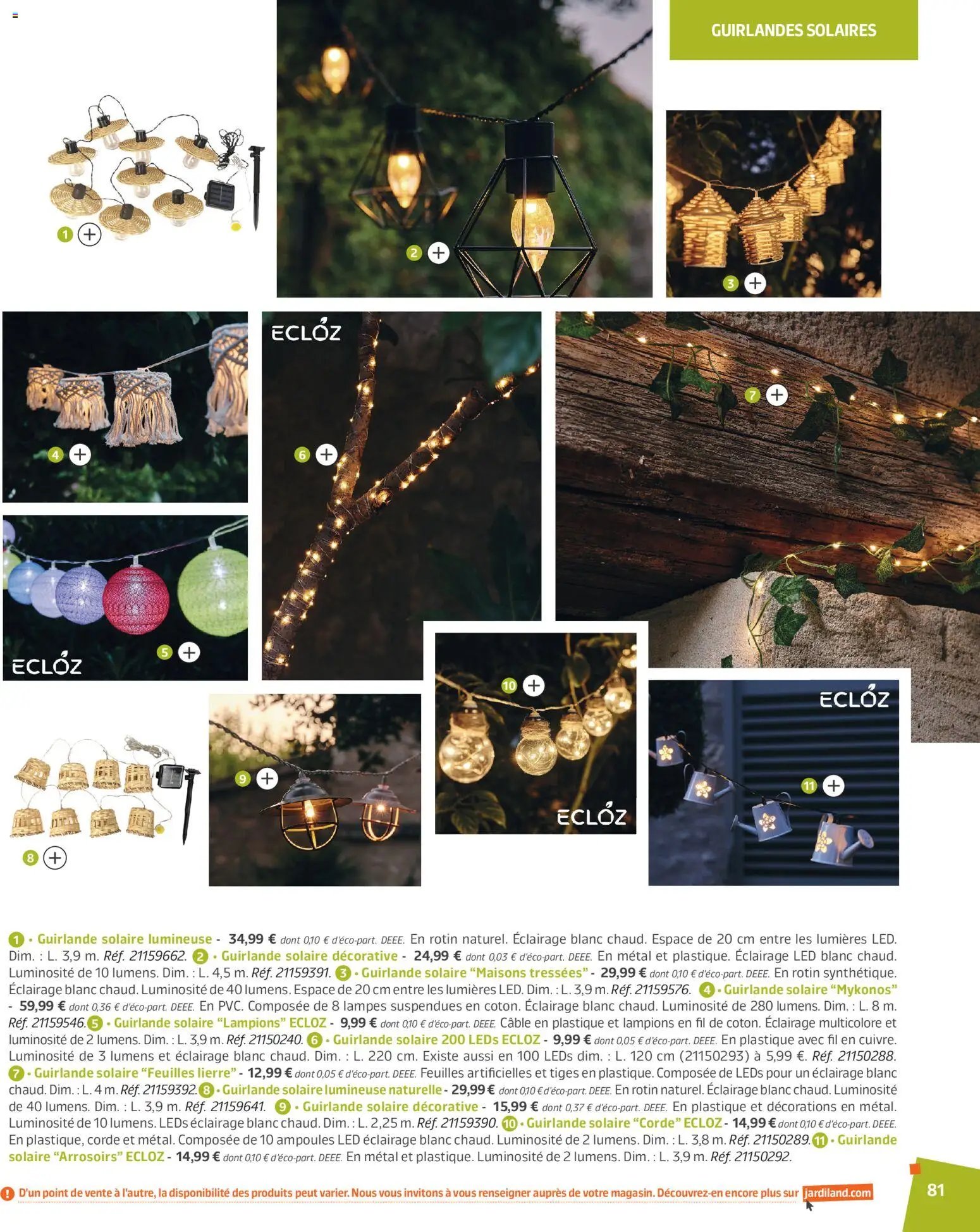 Jardiland catalogue à partir du 27/02/2026 Jardiland catalogue printemps - été