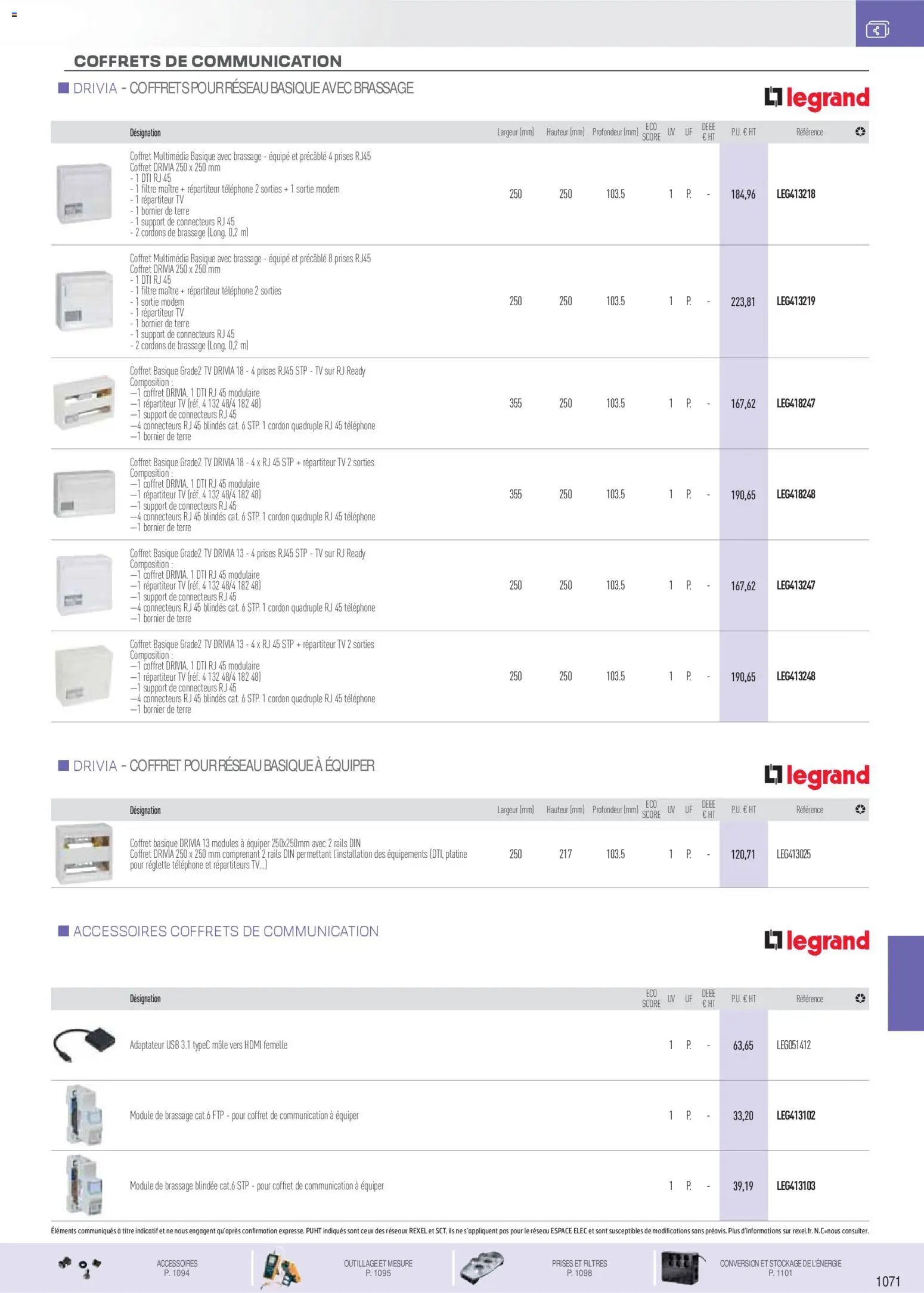 Rexel catalogue à partir du 18/11/2025 Brochure