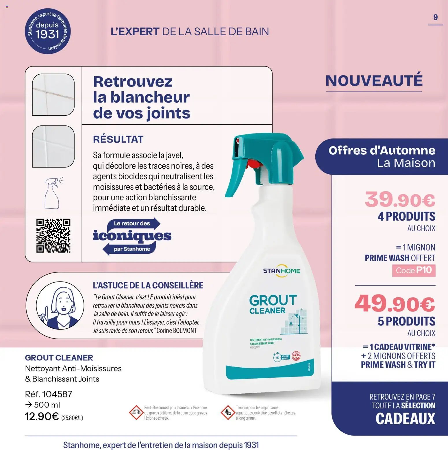 Stanhome catalogue à partir du 29/09/2026 Stanhome catalogue