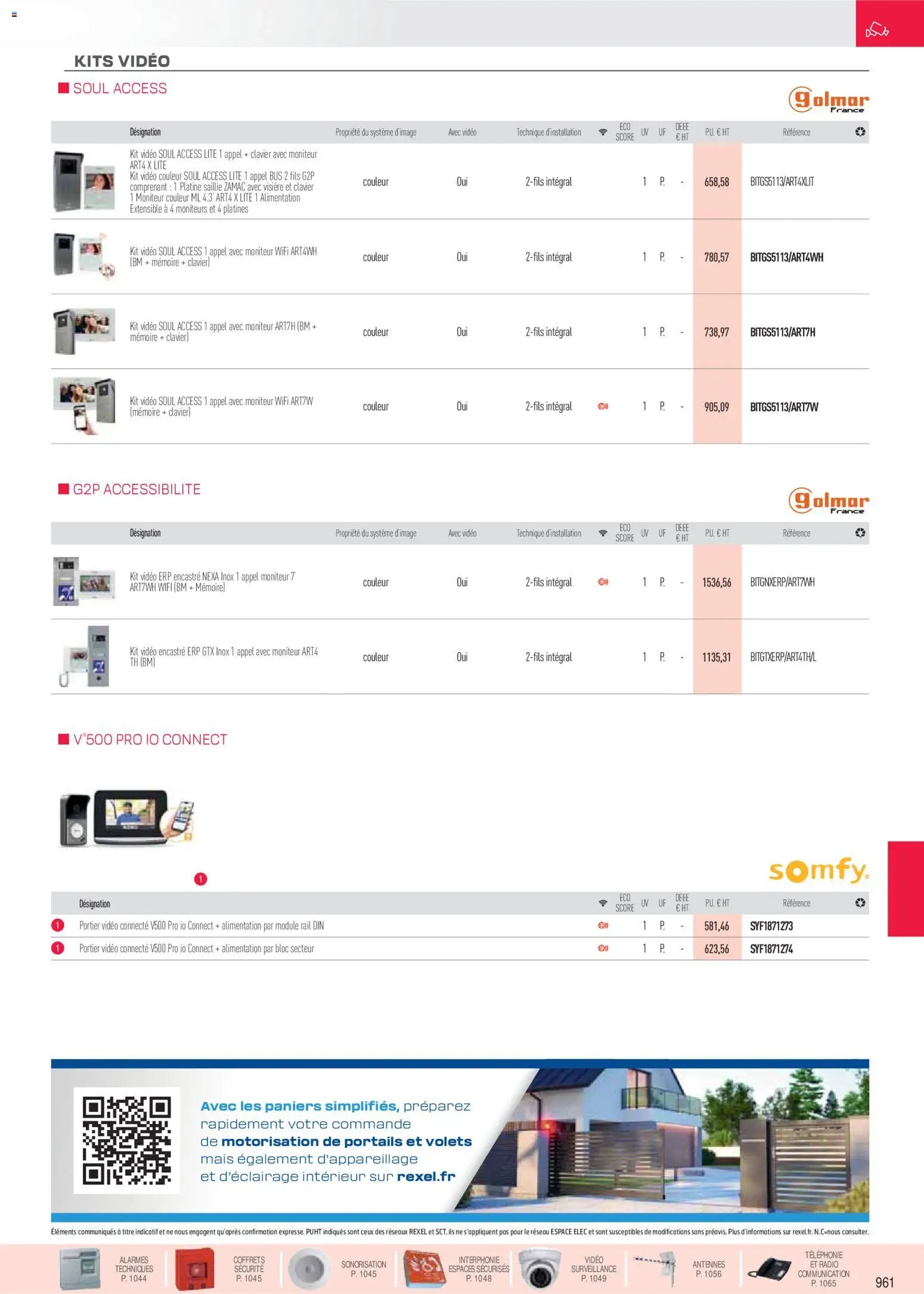 Rexel catalogue à partir du 18/11/2025 Brochure sécurité, communication