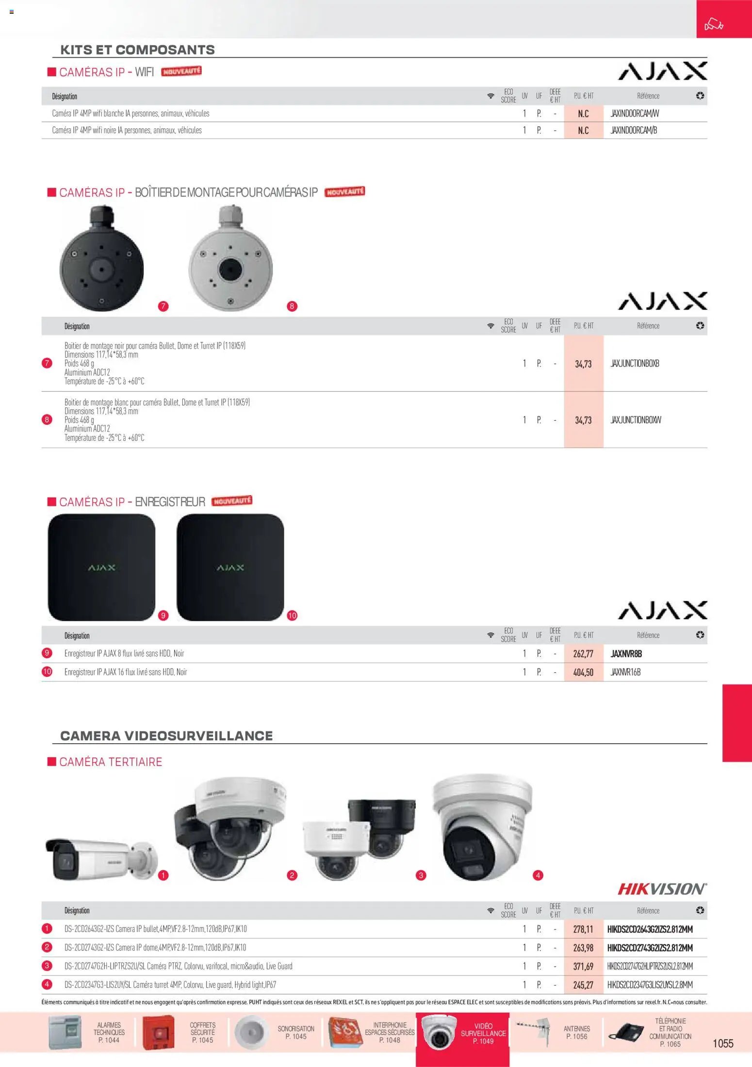 Rexel catalogue à partir du 18/11/2025 Brochure sécurité, communication