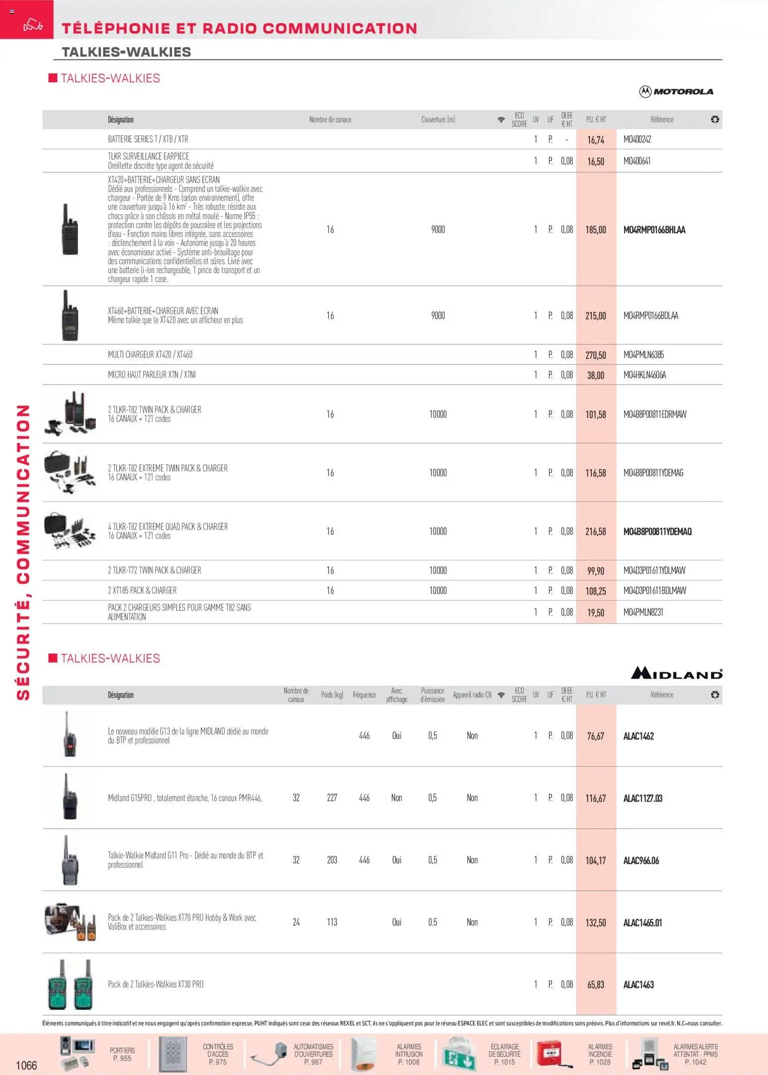 Rexel catalogue à partir du 18/11/2025 Brochure sécurité, communication