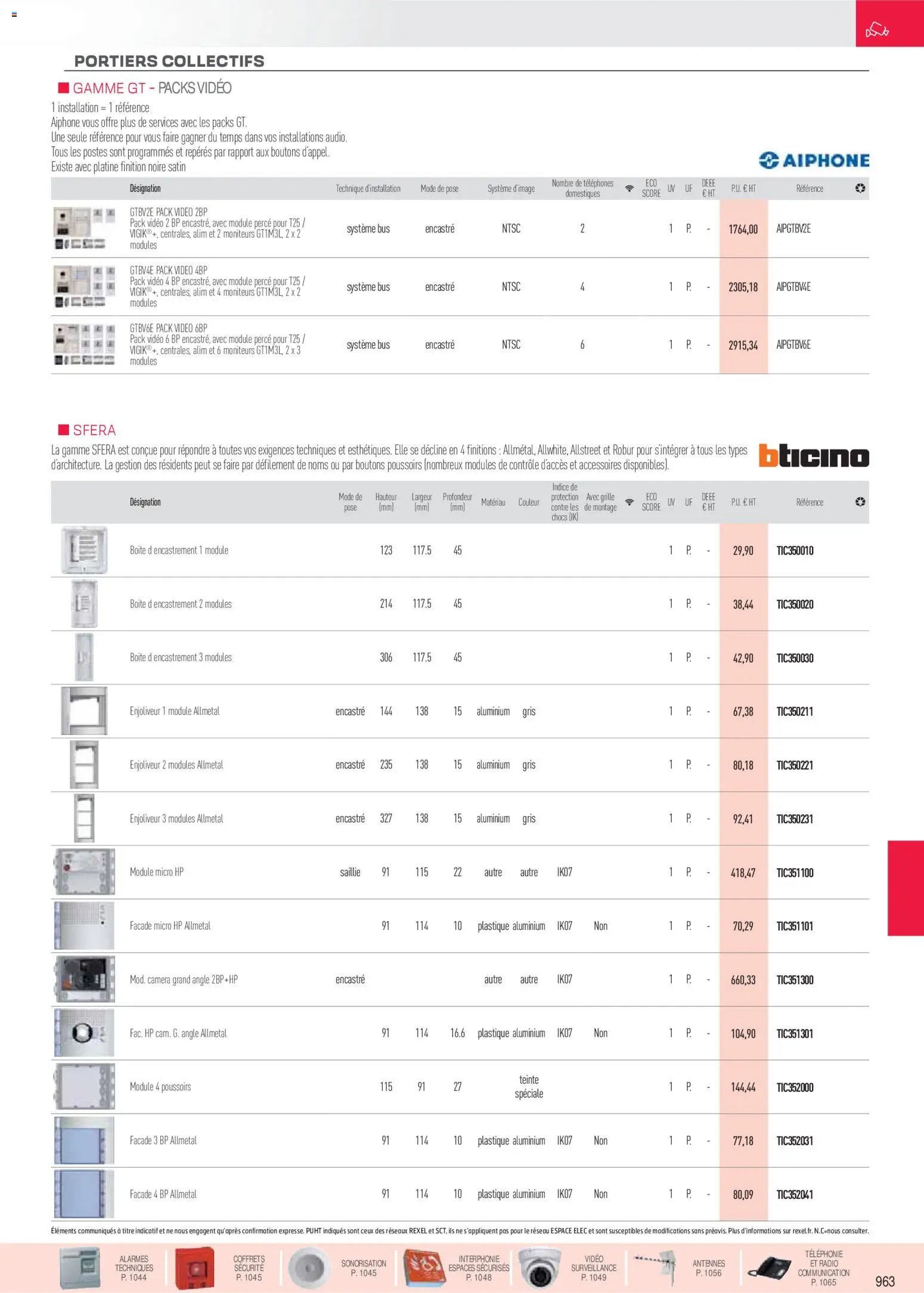 Rexel catalogue à partir du 18/11/2025 Brochure sécurité, communication