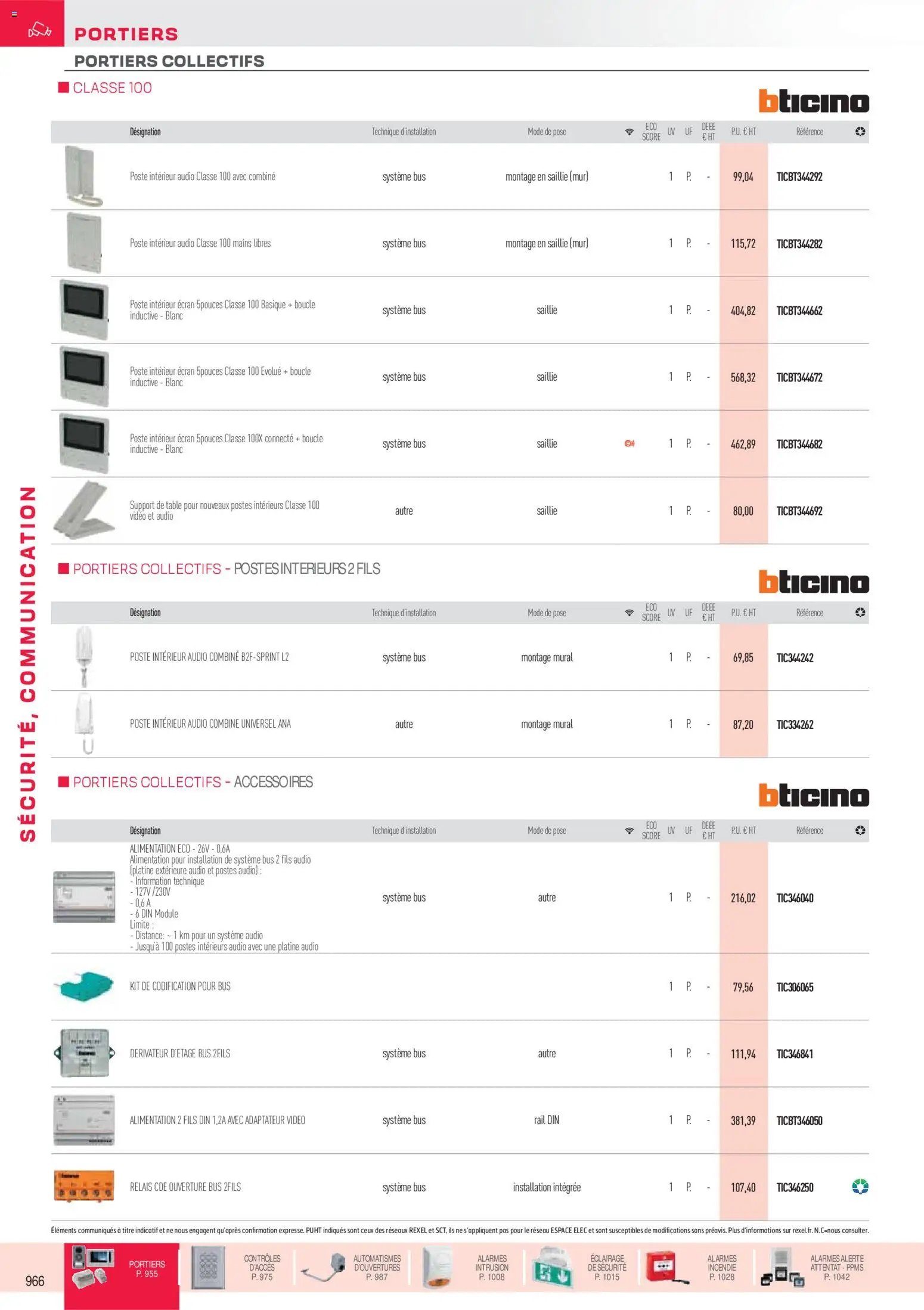 Rexel catalogue à partir du 18/11/2025 Brochure sécurité, communication