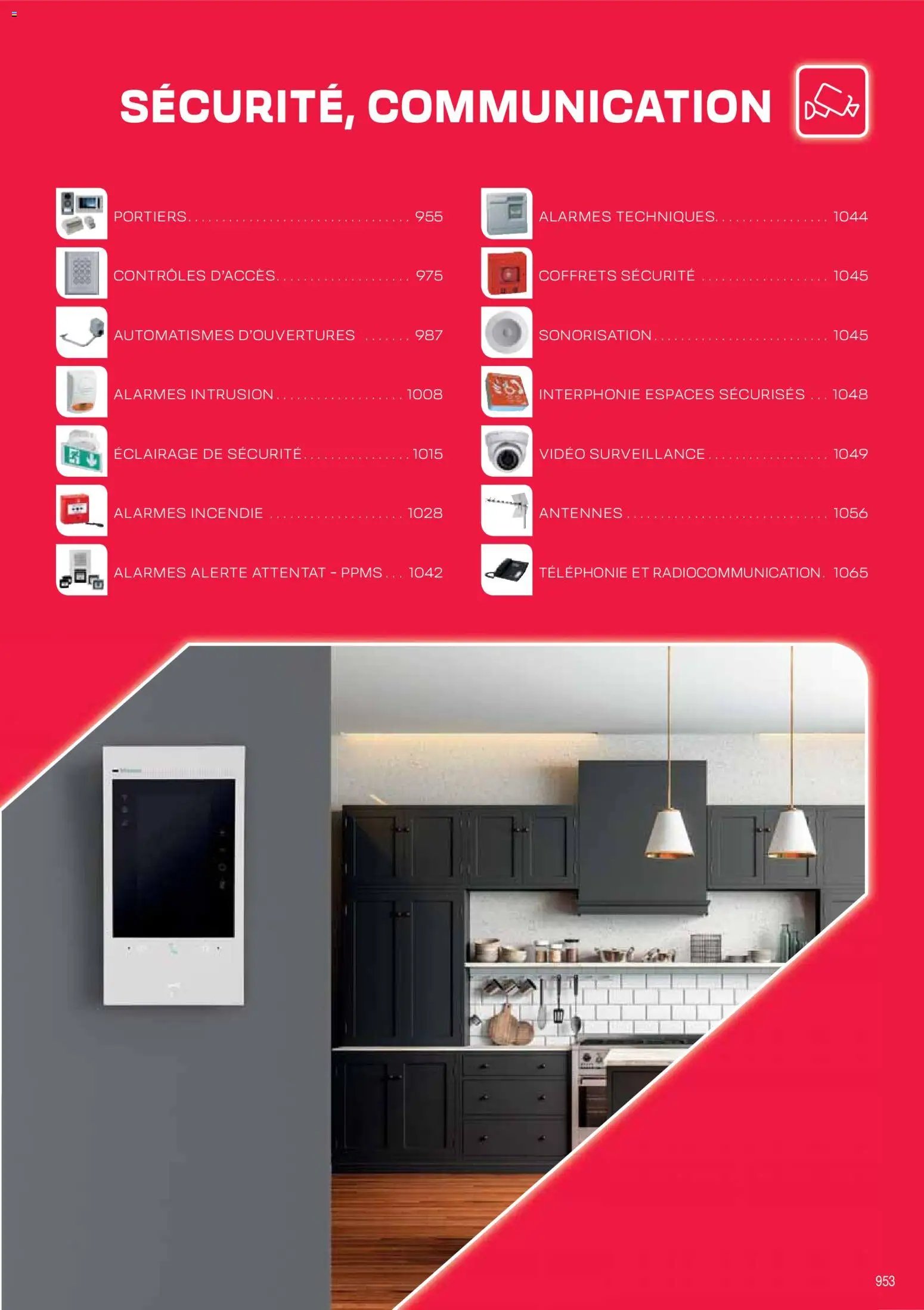 Rexel catalogue à partir du 18/11/2025 Brochure sécurité, communication