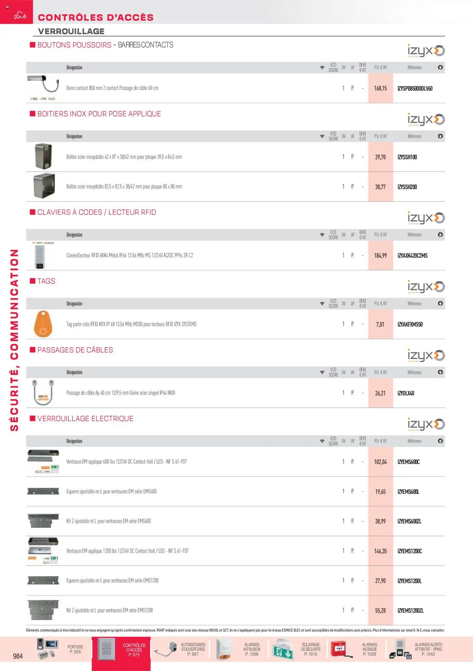 Rexel catalogue à partir du 18/11/2025 Brochure sécurité, communication