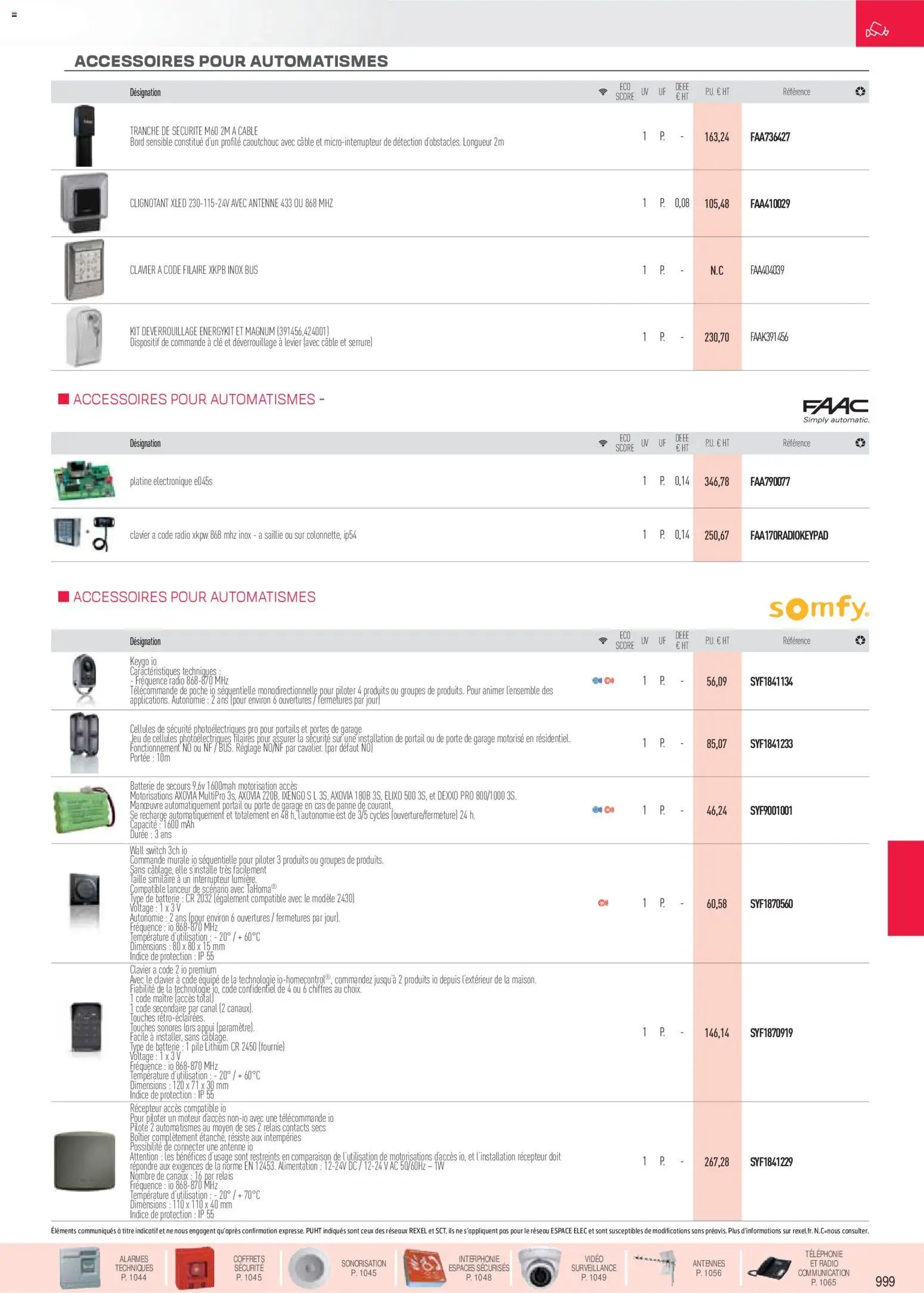 Rexel catalogue à partir du 18/11/2025 Brochure sécurité, communication