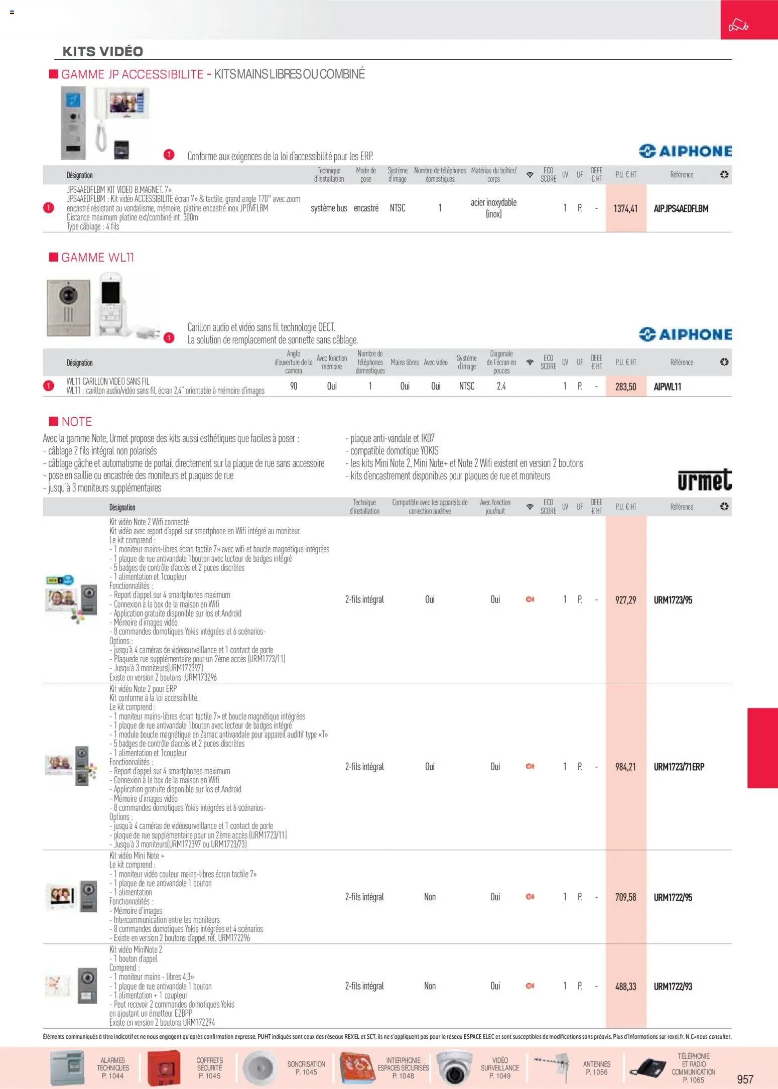 Rexel catalogue à partir du 18/11/2025 Brochure sécurité, communication