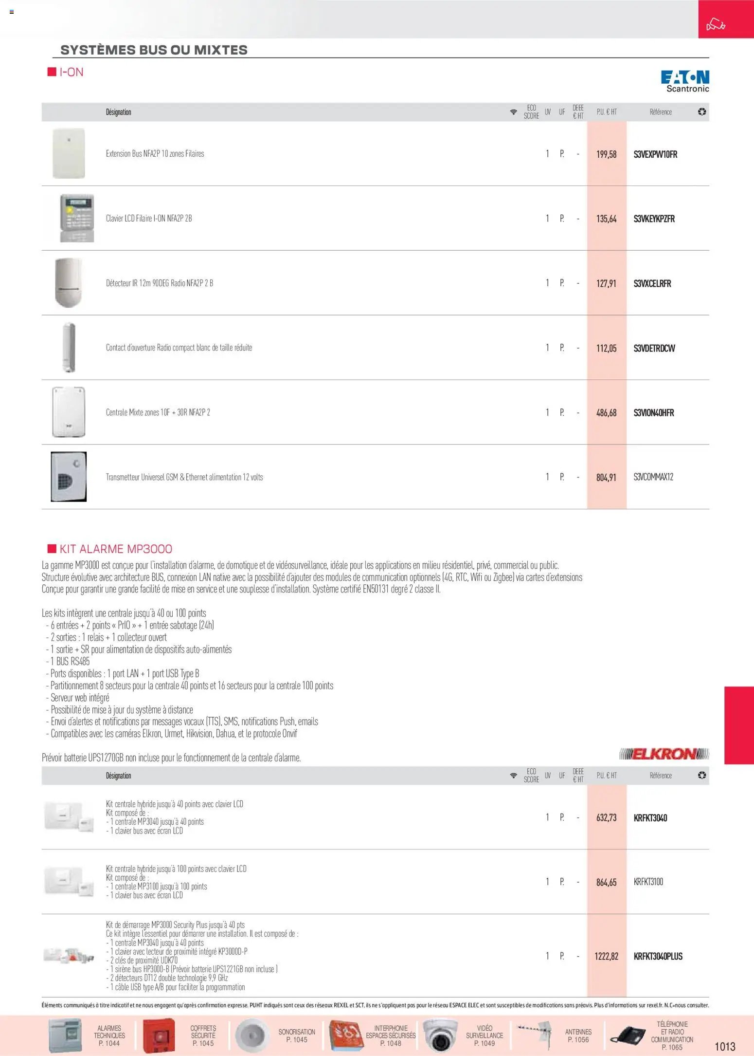Rexel catalogue à partir du 18/11/2025 Brochure sécurité, communication