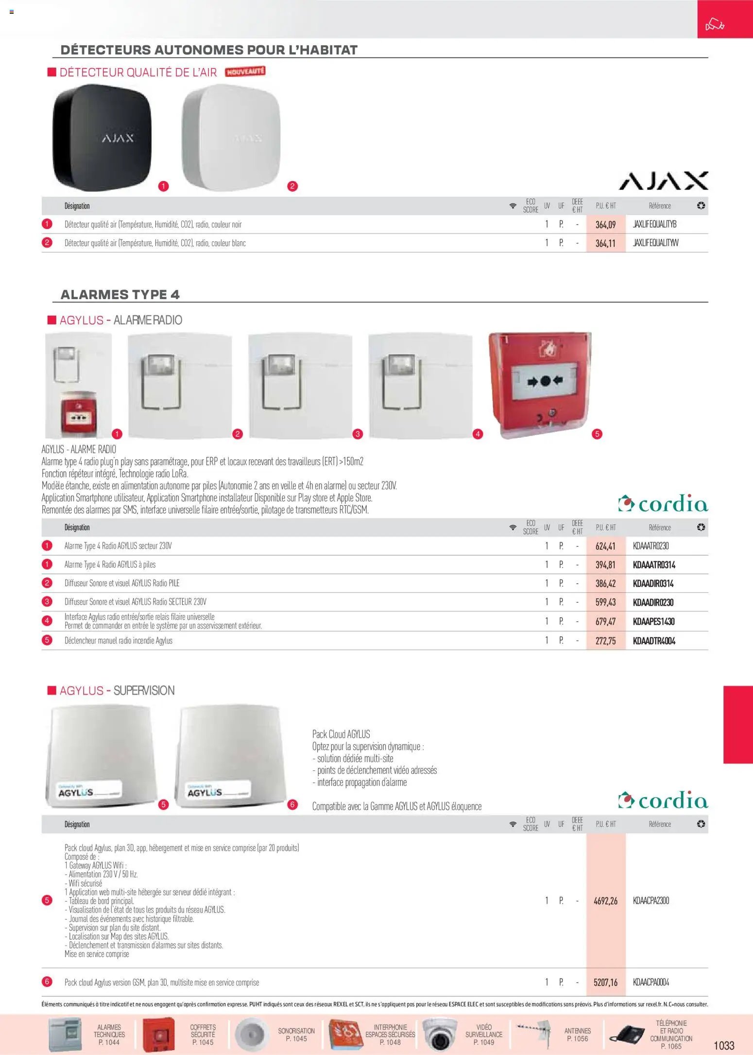 Rexel catalogue à partir du 18/11/2025 Brochure sécurité, communication