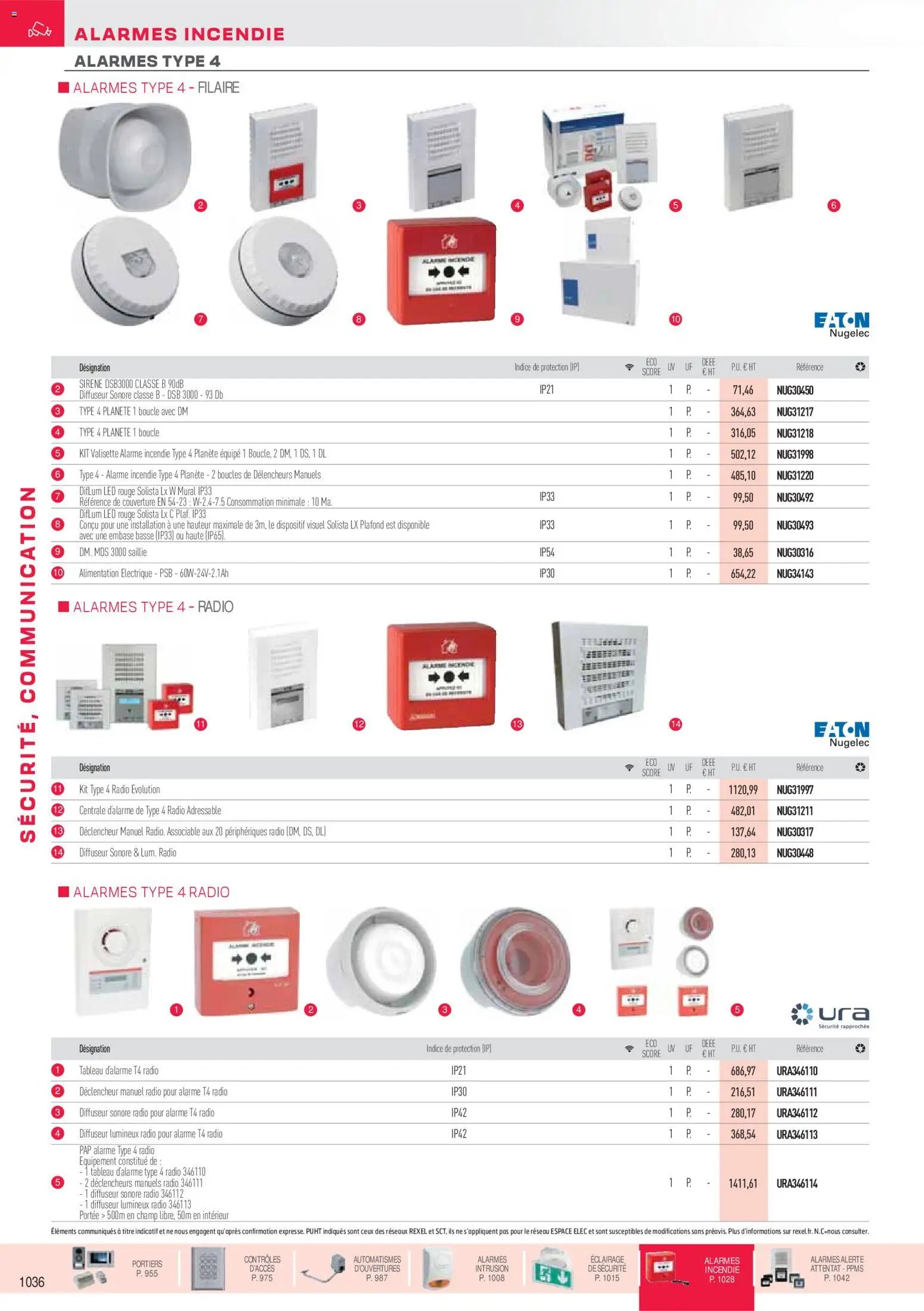 Rexel catalogue à partir du 18/11/2025 Brochure sécurité, communication