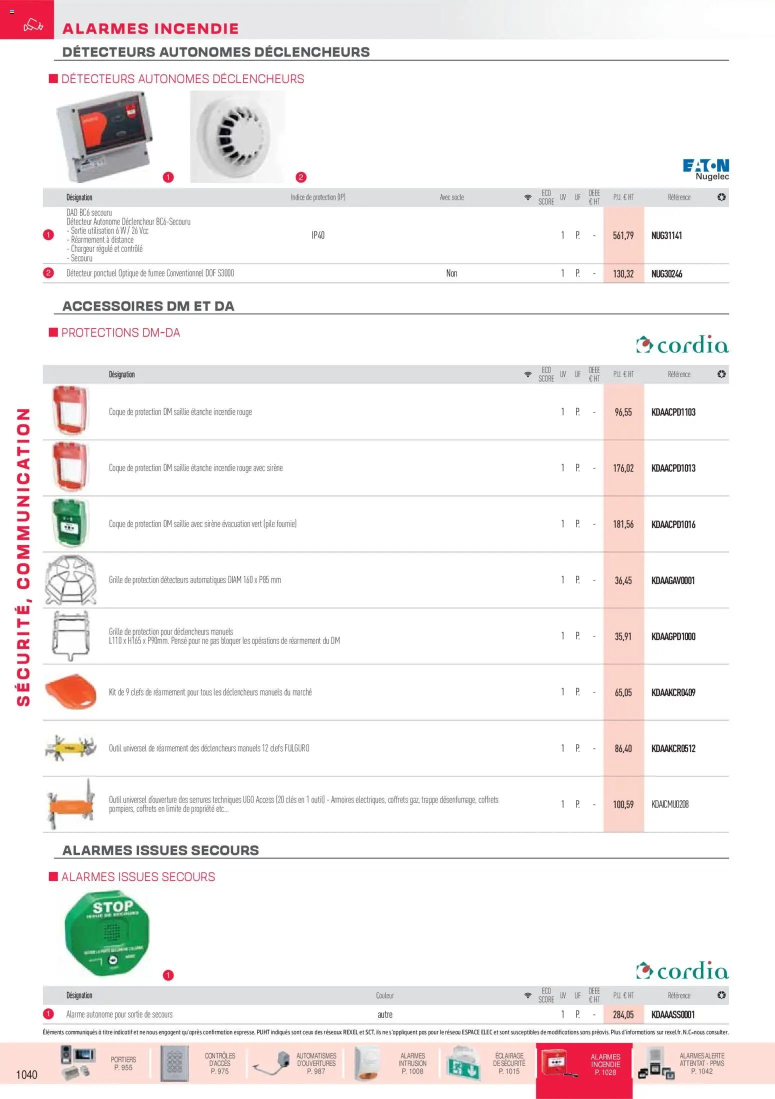 Rexel catalogue à partir du 18/11/2025 Brochure sécurité, communication