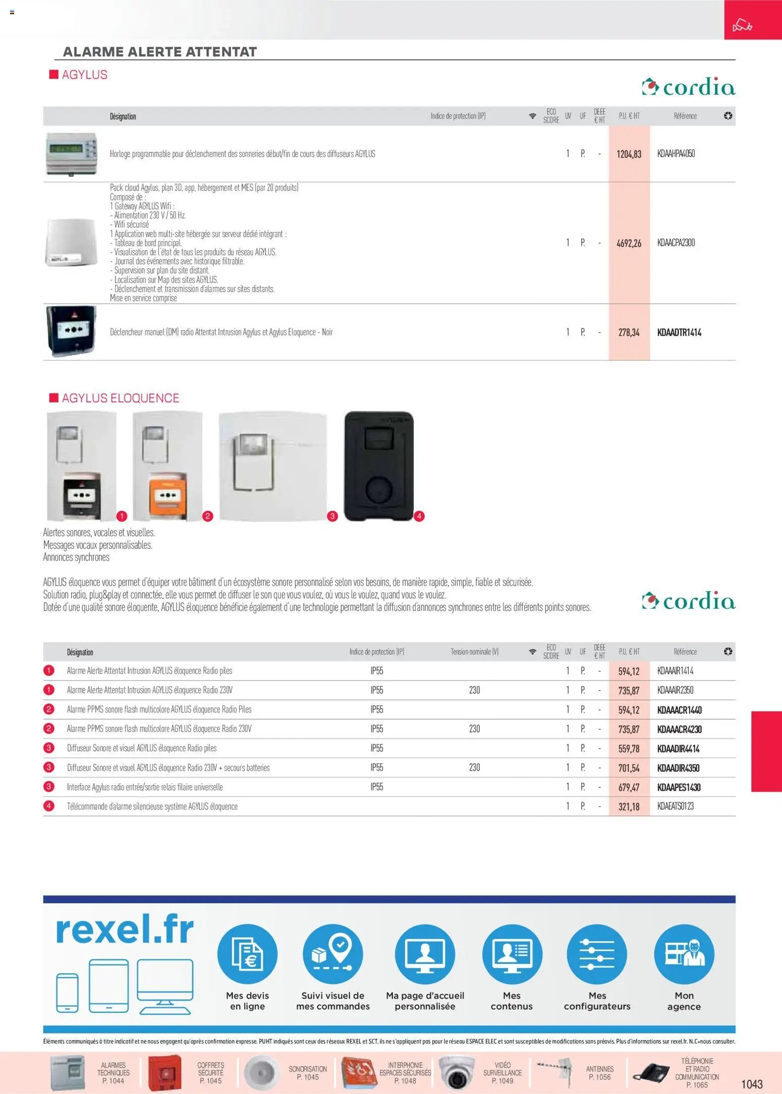 Rexel catalogue à partir du 18/11/2025 Brochure sécurité, communication