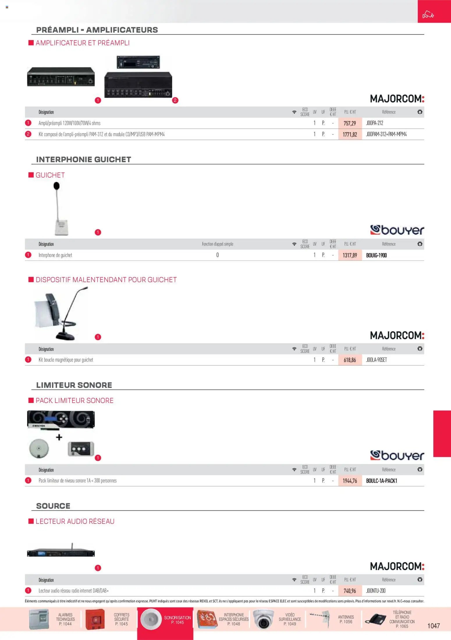 Rexel catalogue à partir du 18/11/2025 Brochure sécurité, communication