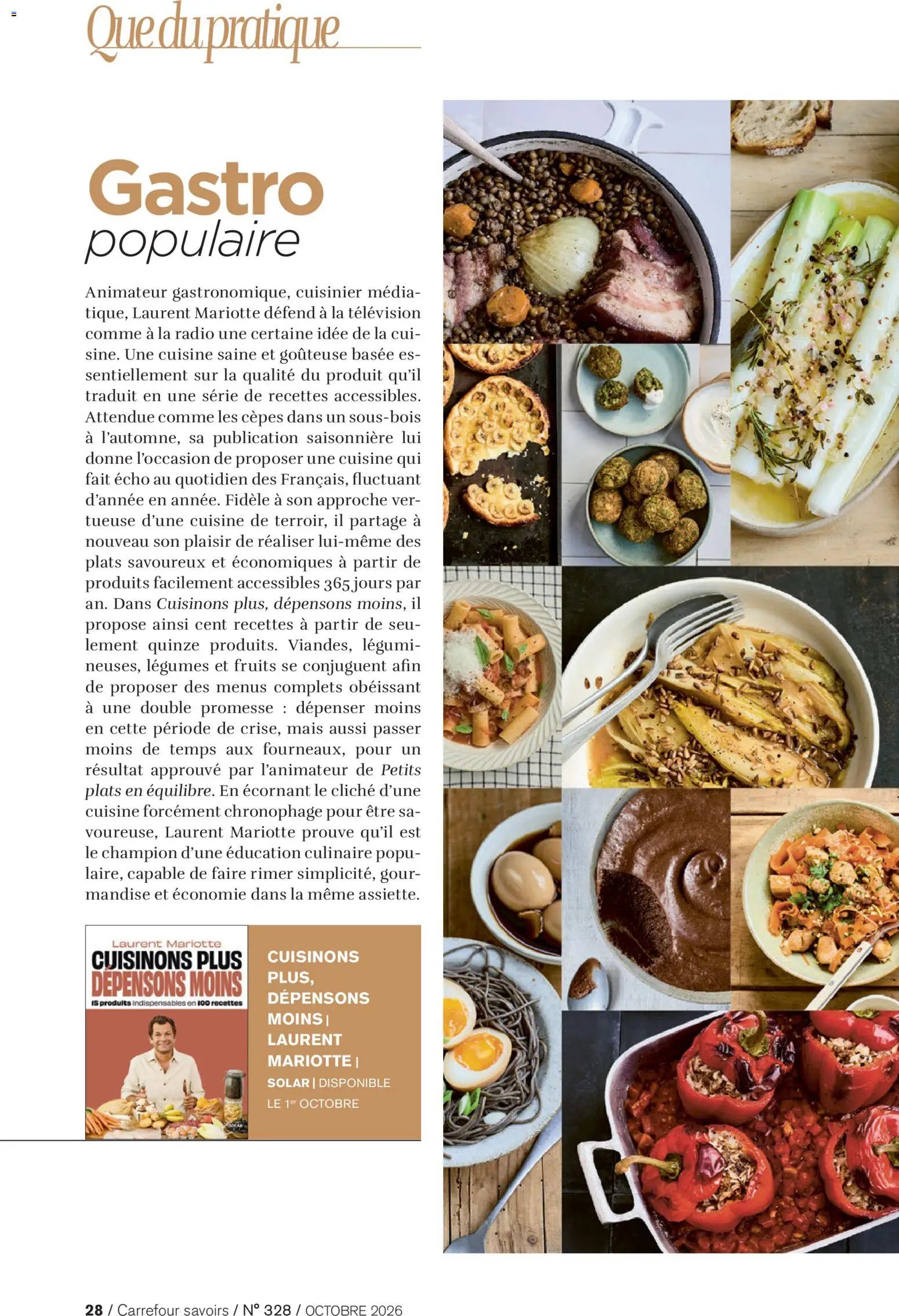 Carrefour Market catalogue à partir du 01/10/2026 Carrefour Market Magazine