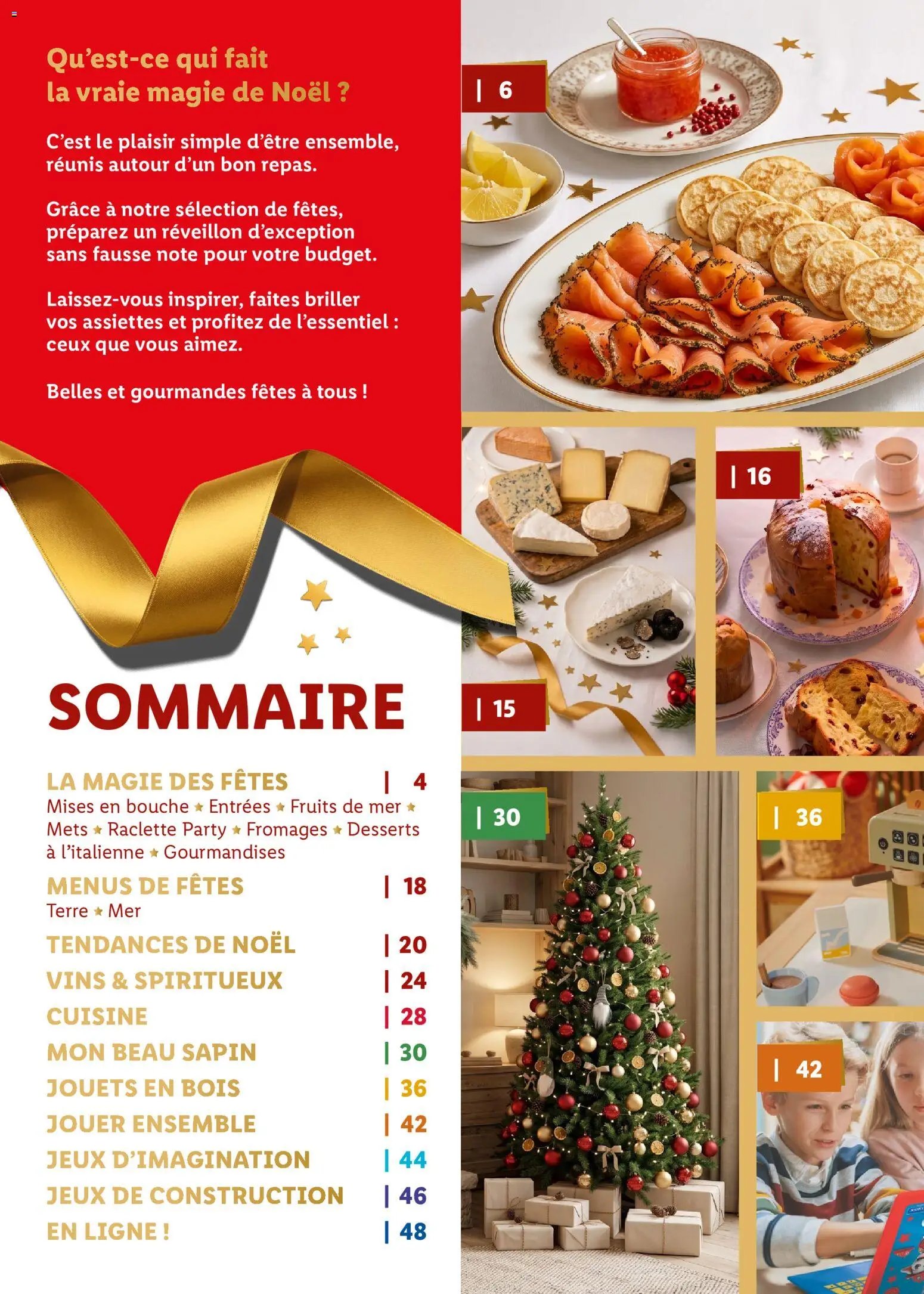 LIDL Noël 2026 catalogue 29/10 - 27/12