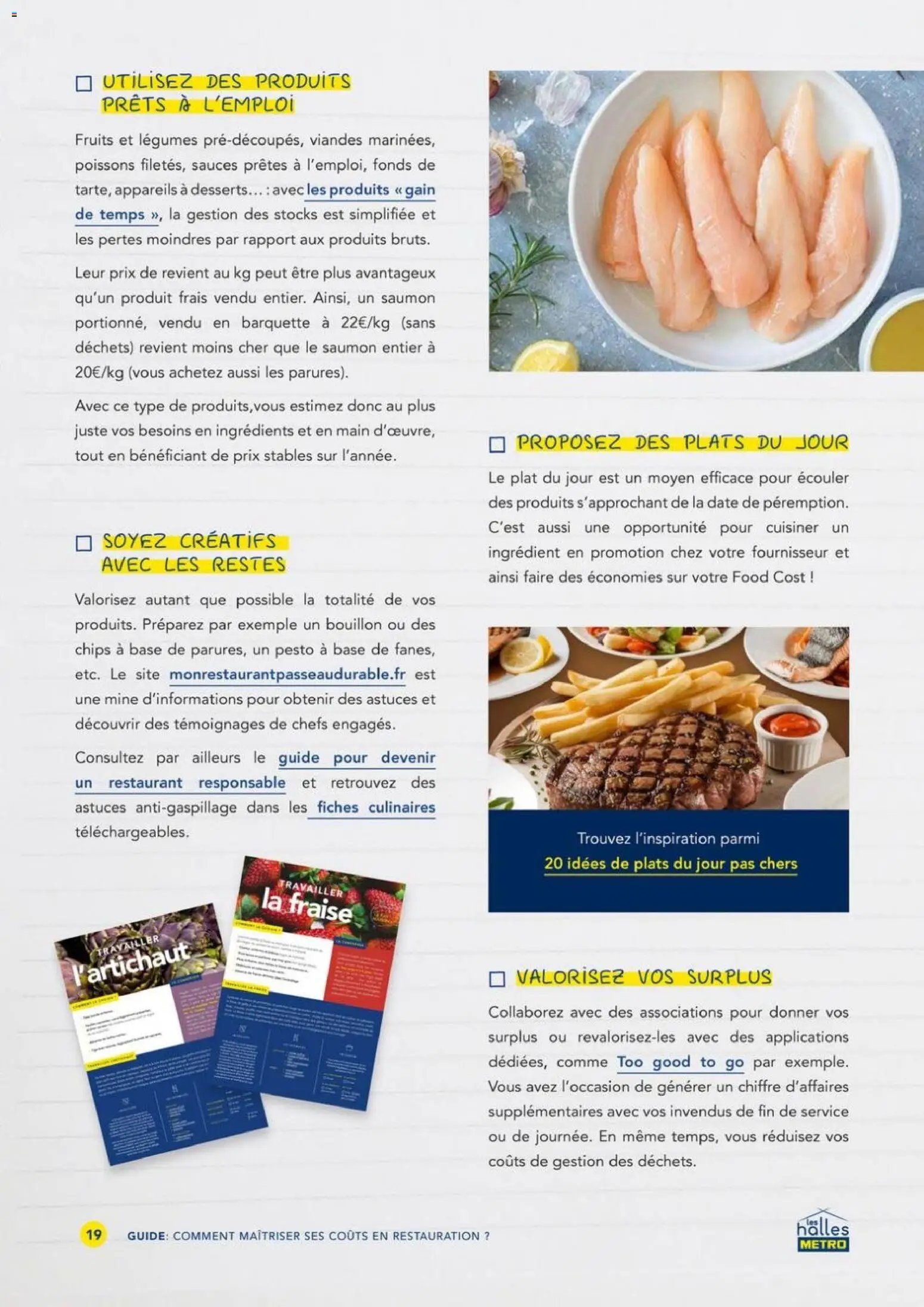 METRO catalogue à partir du 01/01/2026 METRO - Comment maîtriser ses coûts en restauration
