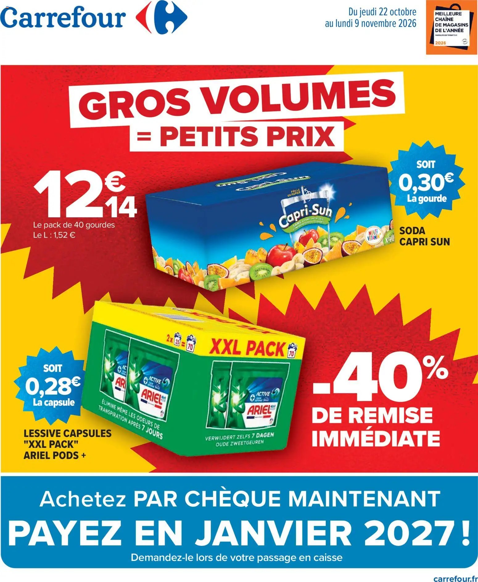 Catalogue Carrefour à venir 22/10/2026 » Prospectus