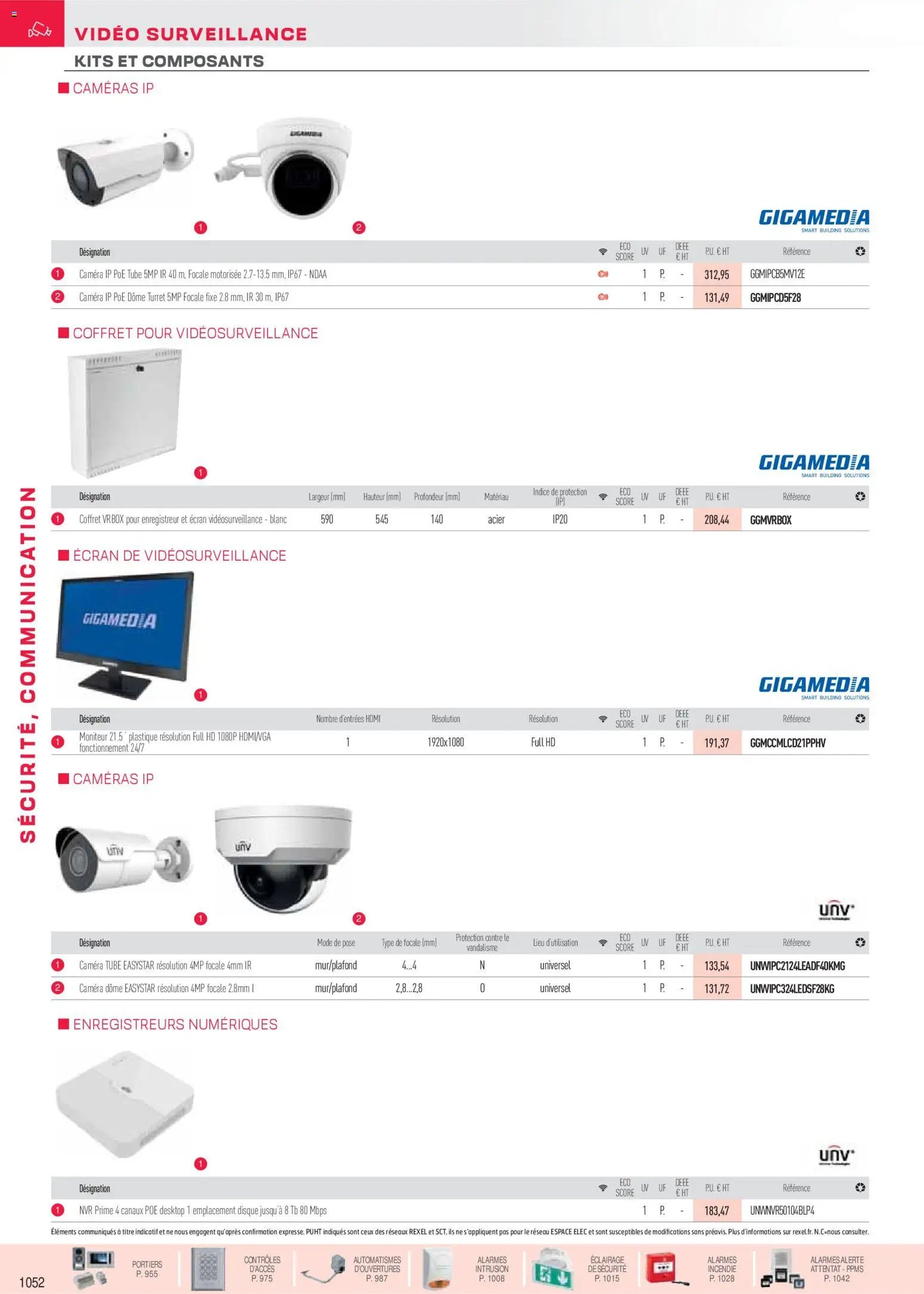 Rexel catalogue à partir du 01/12/2025 Sécurité, Communication