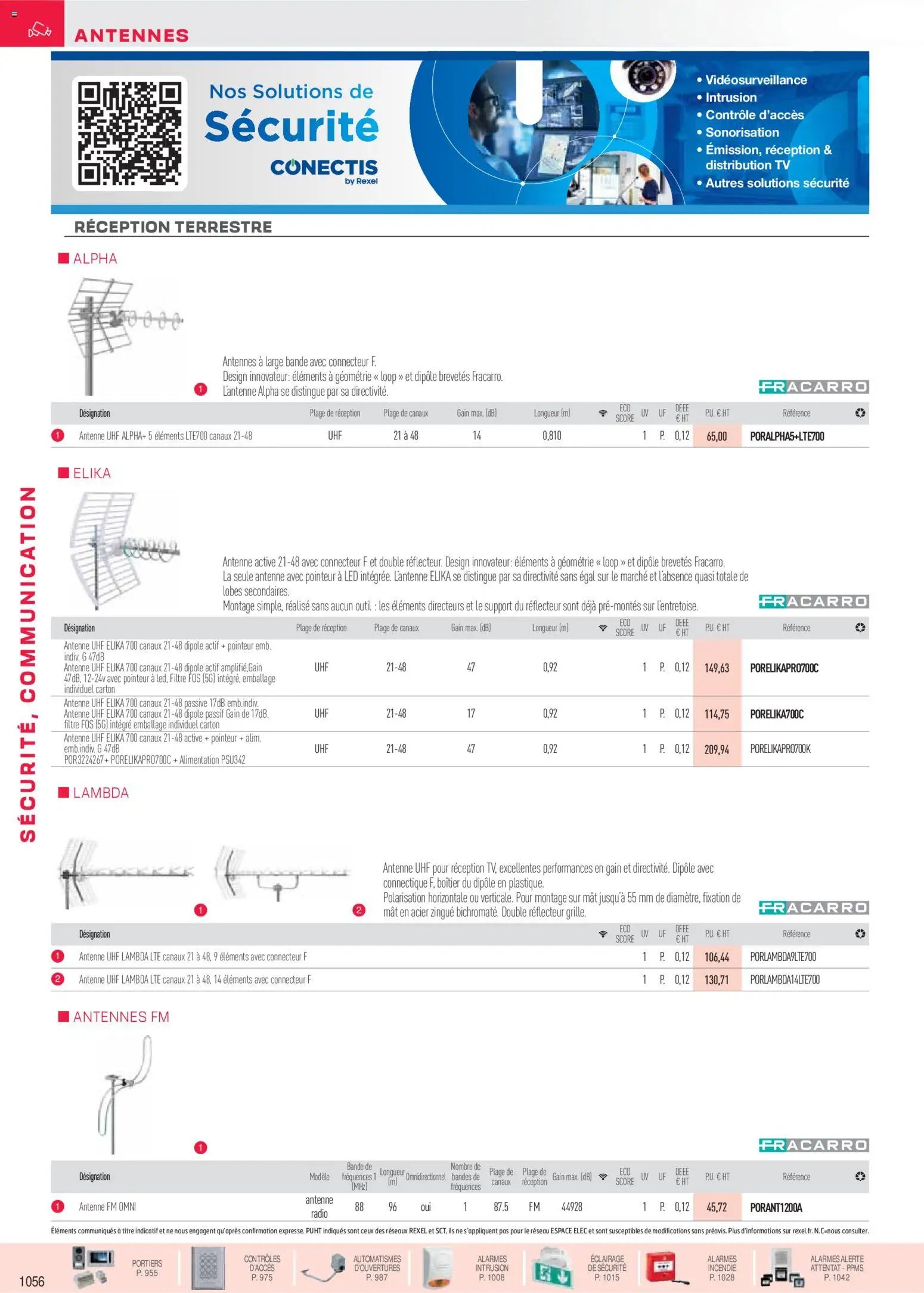 Rexel catalogue à partir du 01/12/2025 Sécurité, Communication
