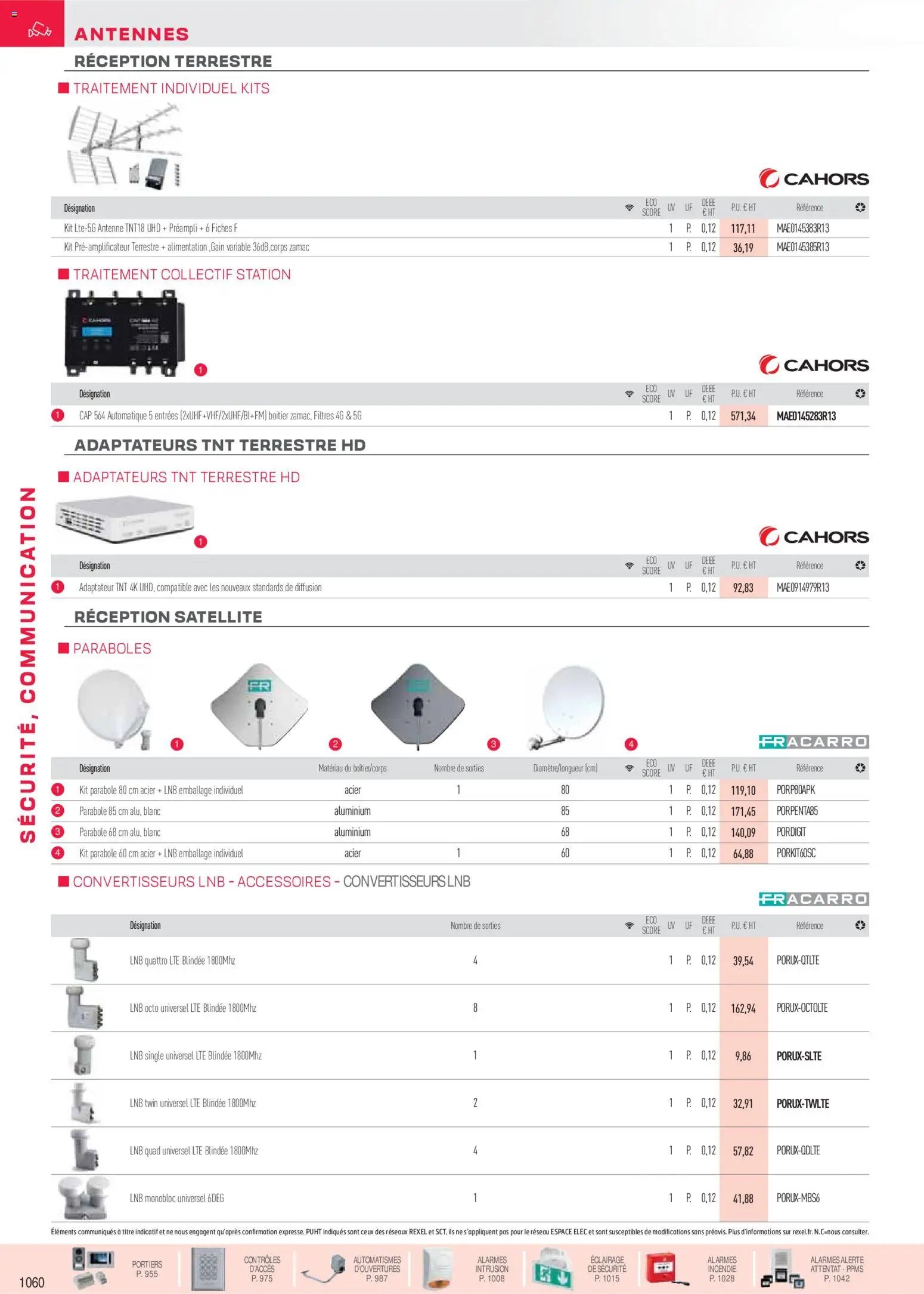 Rexel catalogue à partir du 01/12/2025 Sécurité, Communication