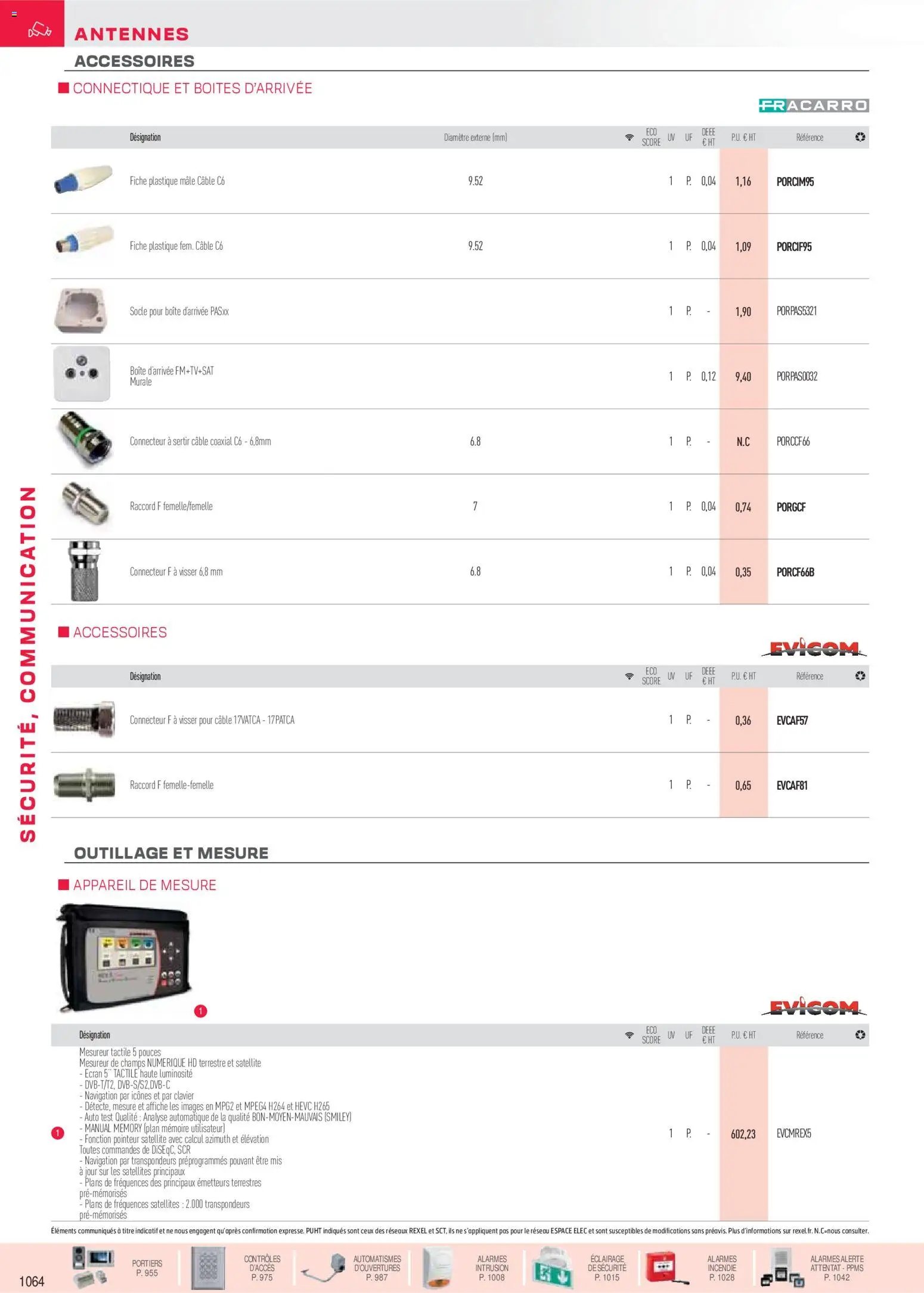 Rexel catalogue à partir du 01/12/2025 Sécurité, Communication