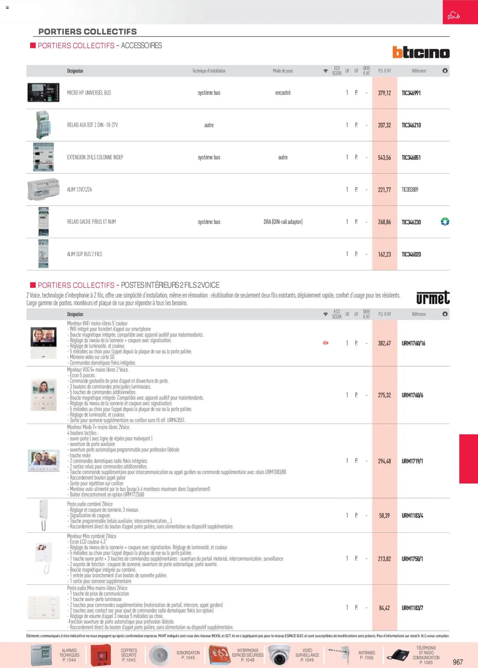Rexel catalogue à partir du 01/12/2025 Sécurité, Communication