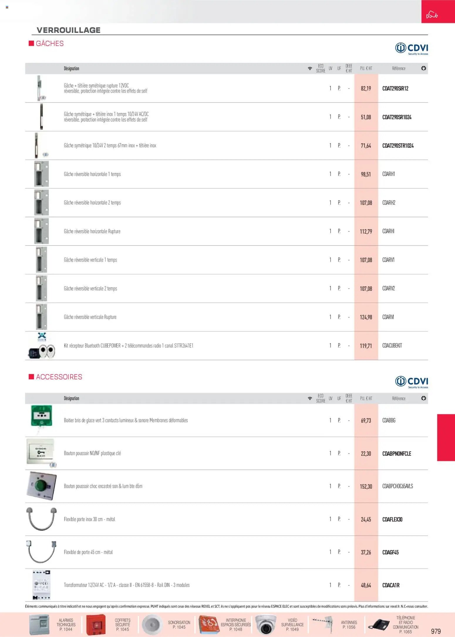 Rexel catalogue à partir du 01/12/2025 Sécurité, Communication