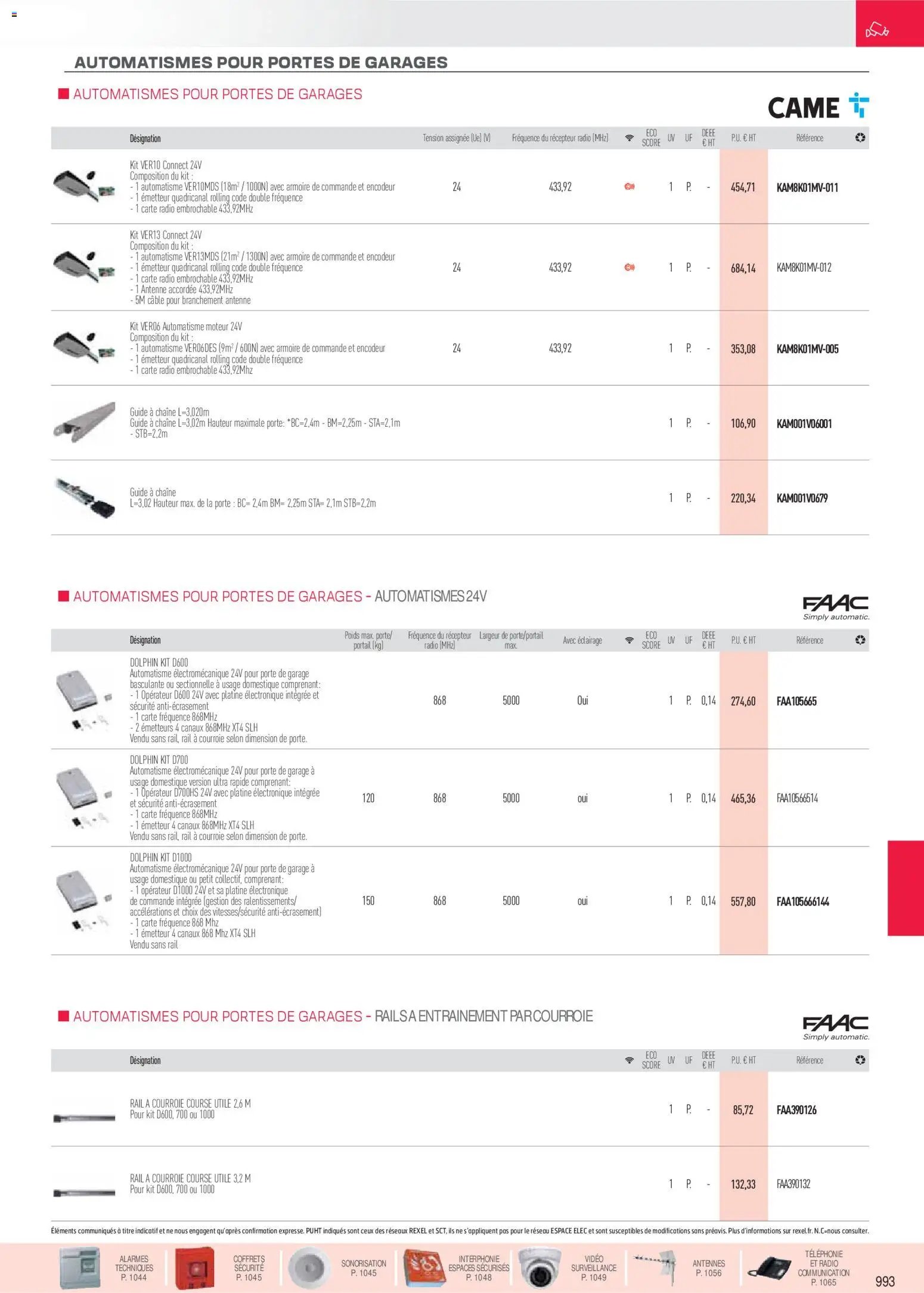 Rexel catalogue à partir du 01/12/2025 Sécurité, Communication