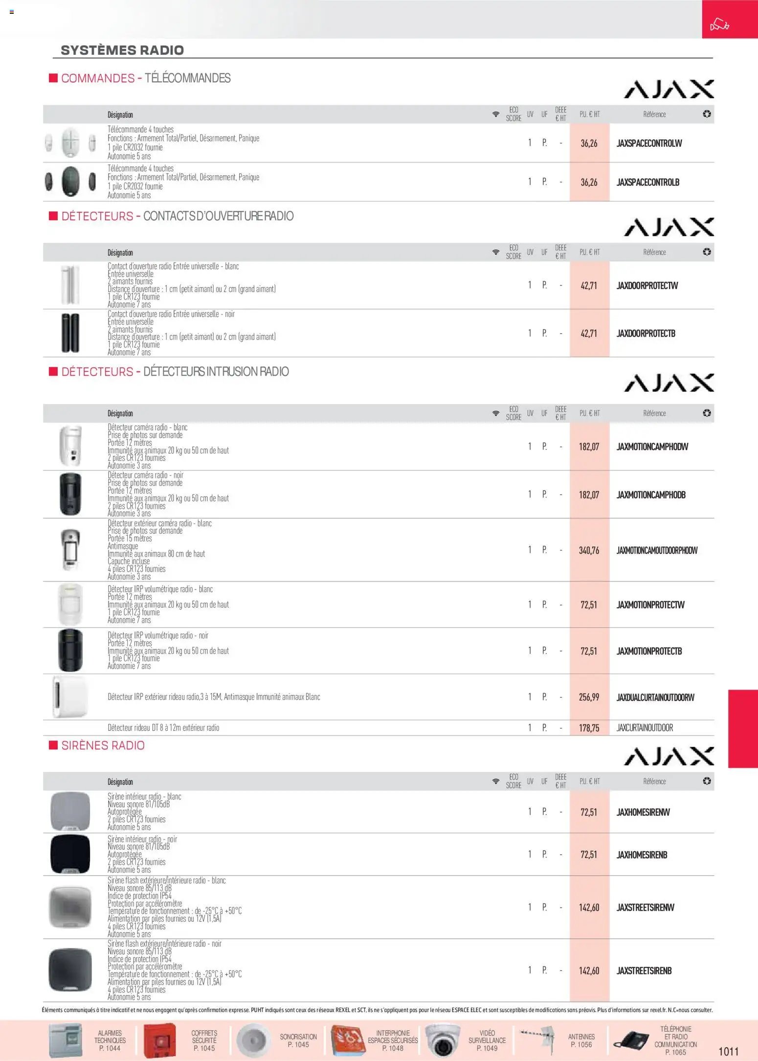 Rexel catalogue à partir du 01/12/2025 Sécurité, Communication