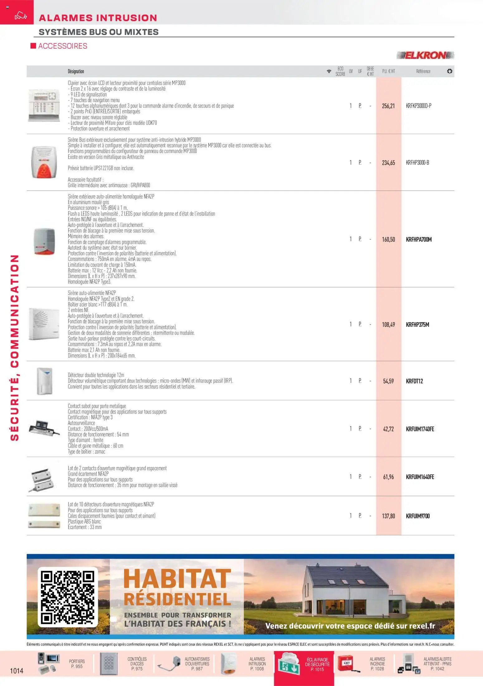 Rexel catalogue à partir du 01/12/2025 Sécurité, Communication