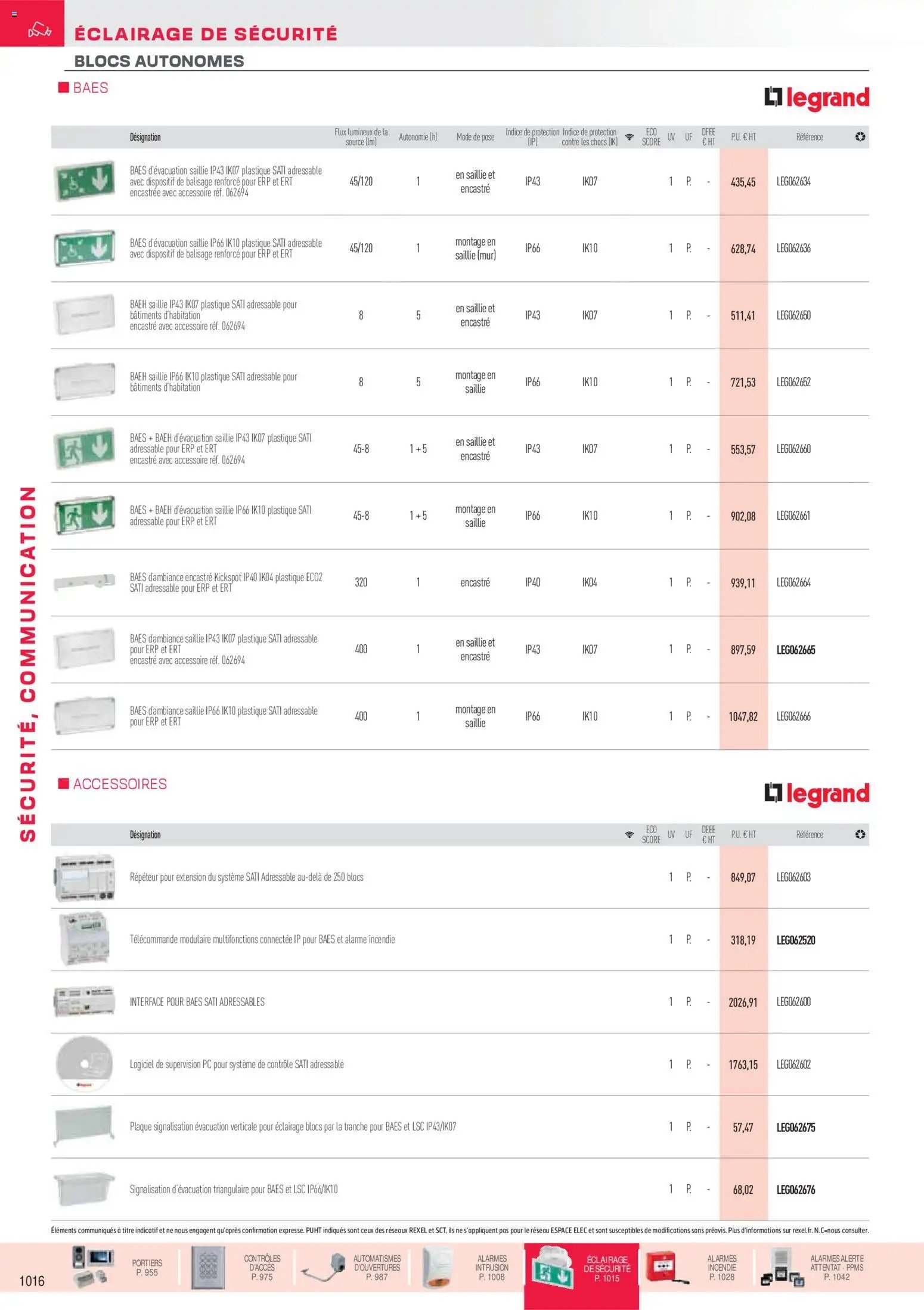 Rexel catalogue à partir du 01/12/2025 Sécurité, Communication