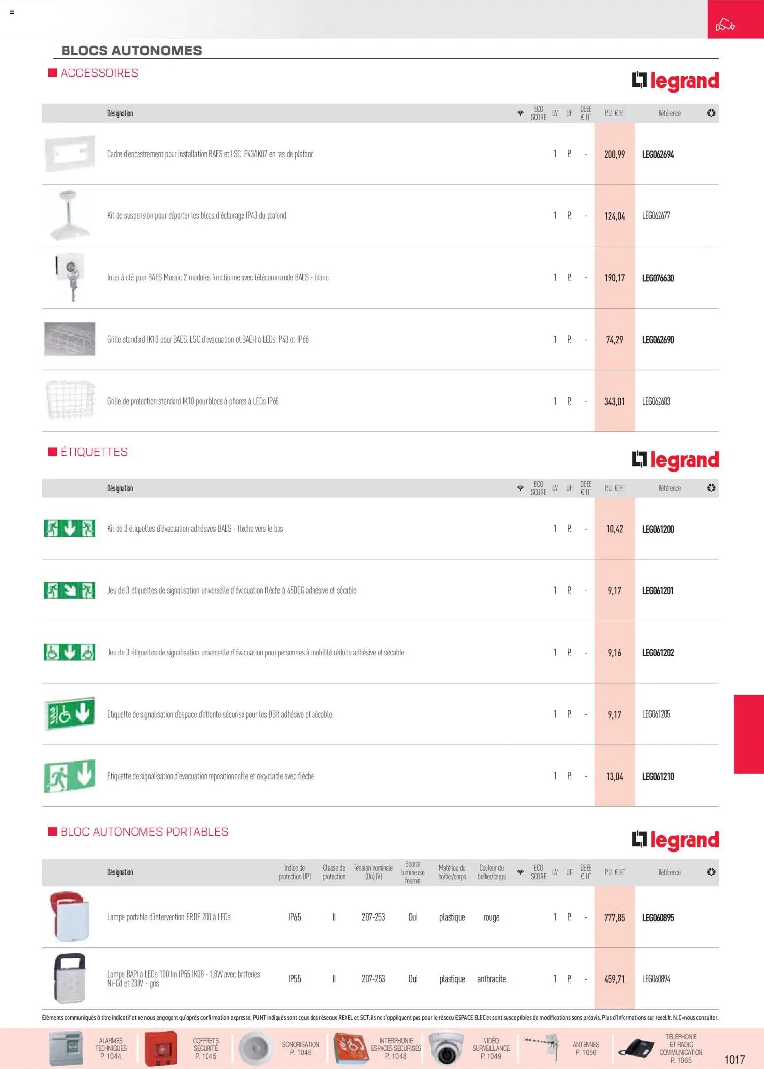 Rexel catalogue à partir du 01/12/2025 Sécurité, Communication