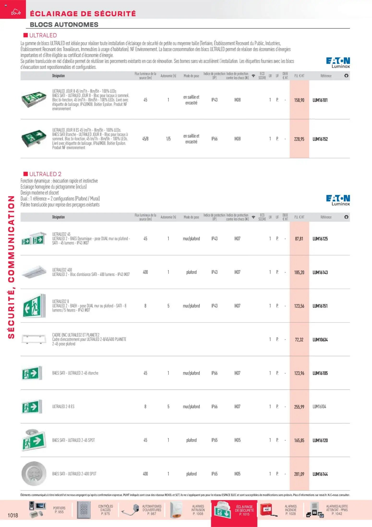 Rexel catalogue à partir du 01/12/2025 Sécurité, Communication